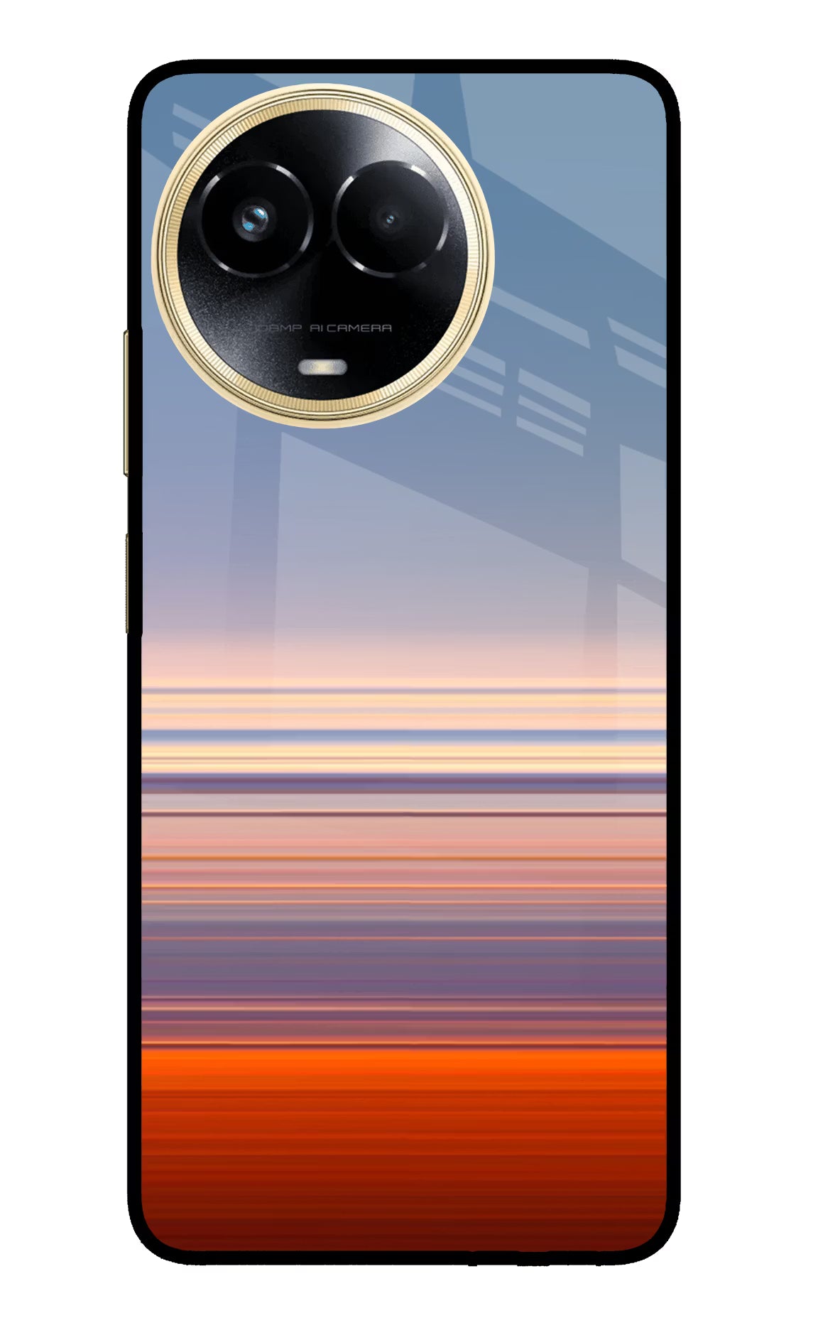 Morning Colors Realme 11 5G/11X 5G/C67 Glass Case - Morning Colors Realme 11 5G/11X 5G/C67 Glass Case Morning Colors Realme 11 5G/11X 5G/C67 Glass Case