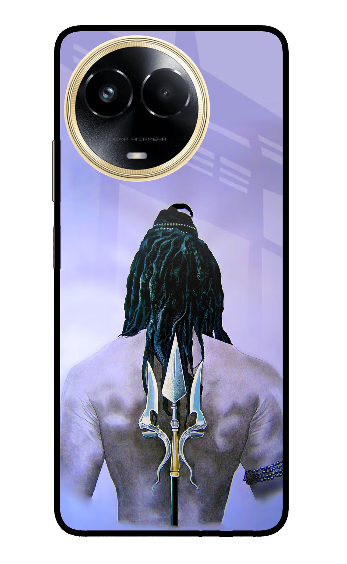 Shiva Realme 11 5G/11X 5G/C67 Glass Case - Shiva Realme 11 5G/11X 5G/C67 Glass Case Shiva Realme 11 5G/11X 5G/C67 Glass Case