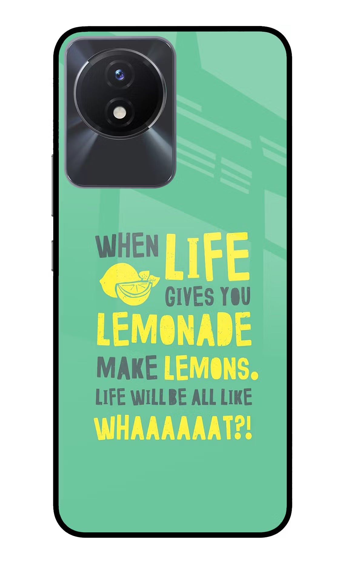 Quote Vivo Y02/Y02T Glass Case - Quote Vivo Y02/Y02T Glass Case Quote Vivo Y02/Y02T Glass Case