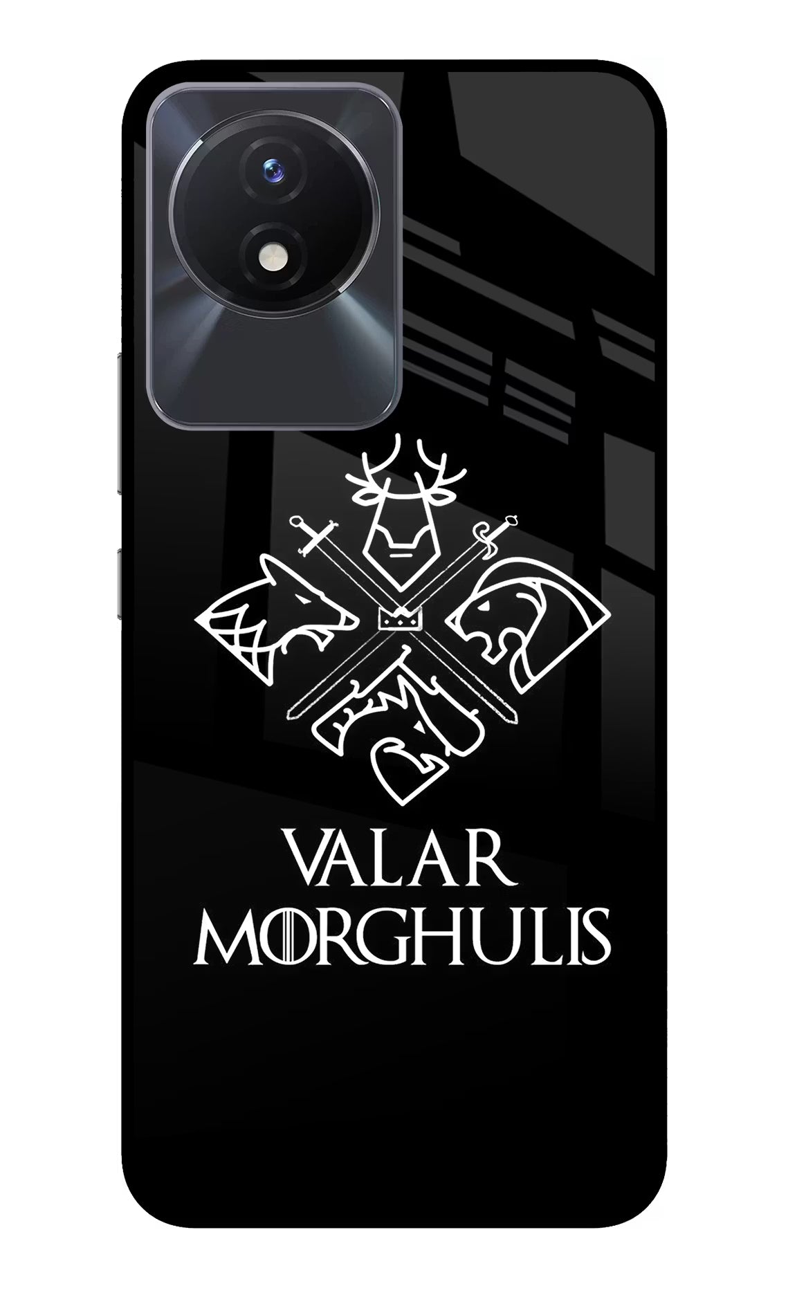 Valar Morghulis | Game Of Thrones Vivo Y02/Y02T Glass Case - Valar Morghulis | Game Of Thrones Vivo Y02/Y02T Glass Case Valar Morghulis | Game Of Thrones Vivo Y02/Y02T Glass Case