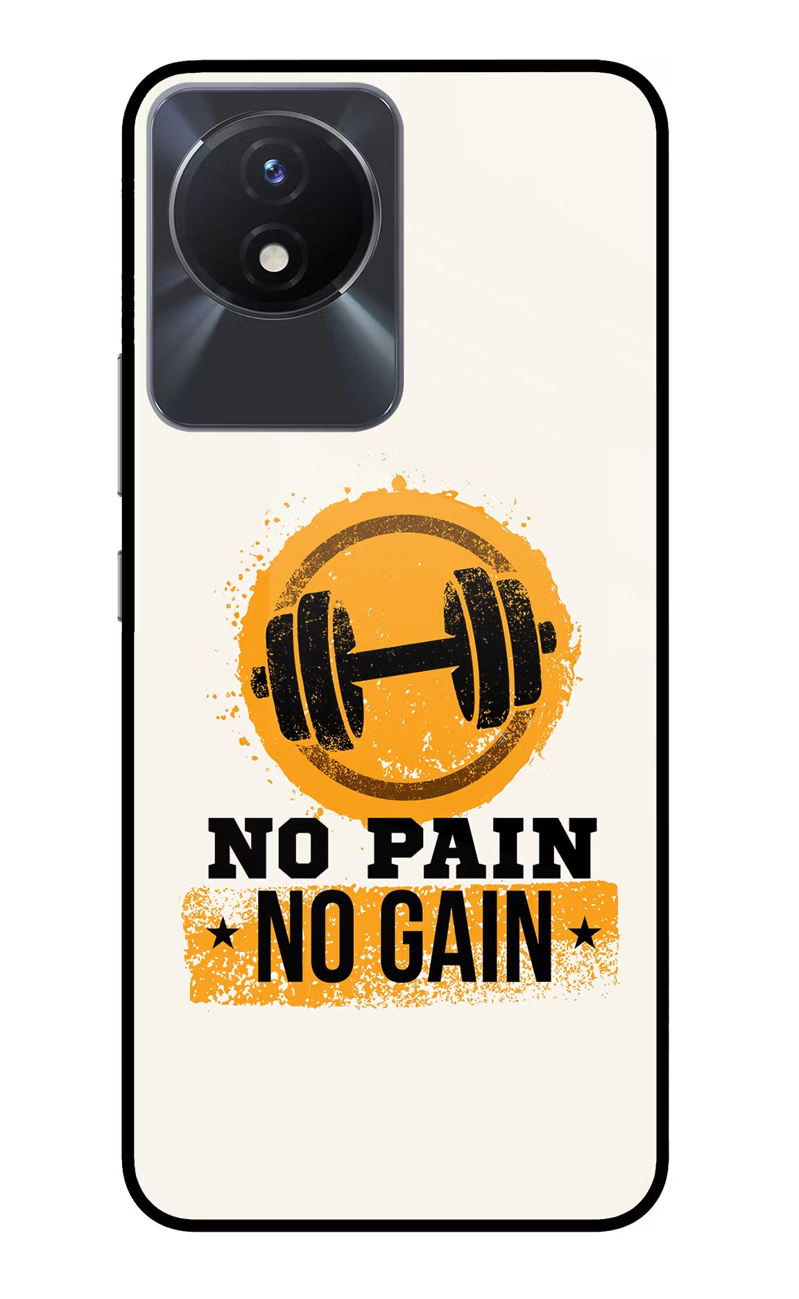 No Pain No Gain Vivo Y02/Y02T Glass Case - No Pain No Gain Vivo Y02/Y02T Glass Case No Pain No Gain Vivo Y02/Y02T Glass Case