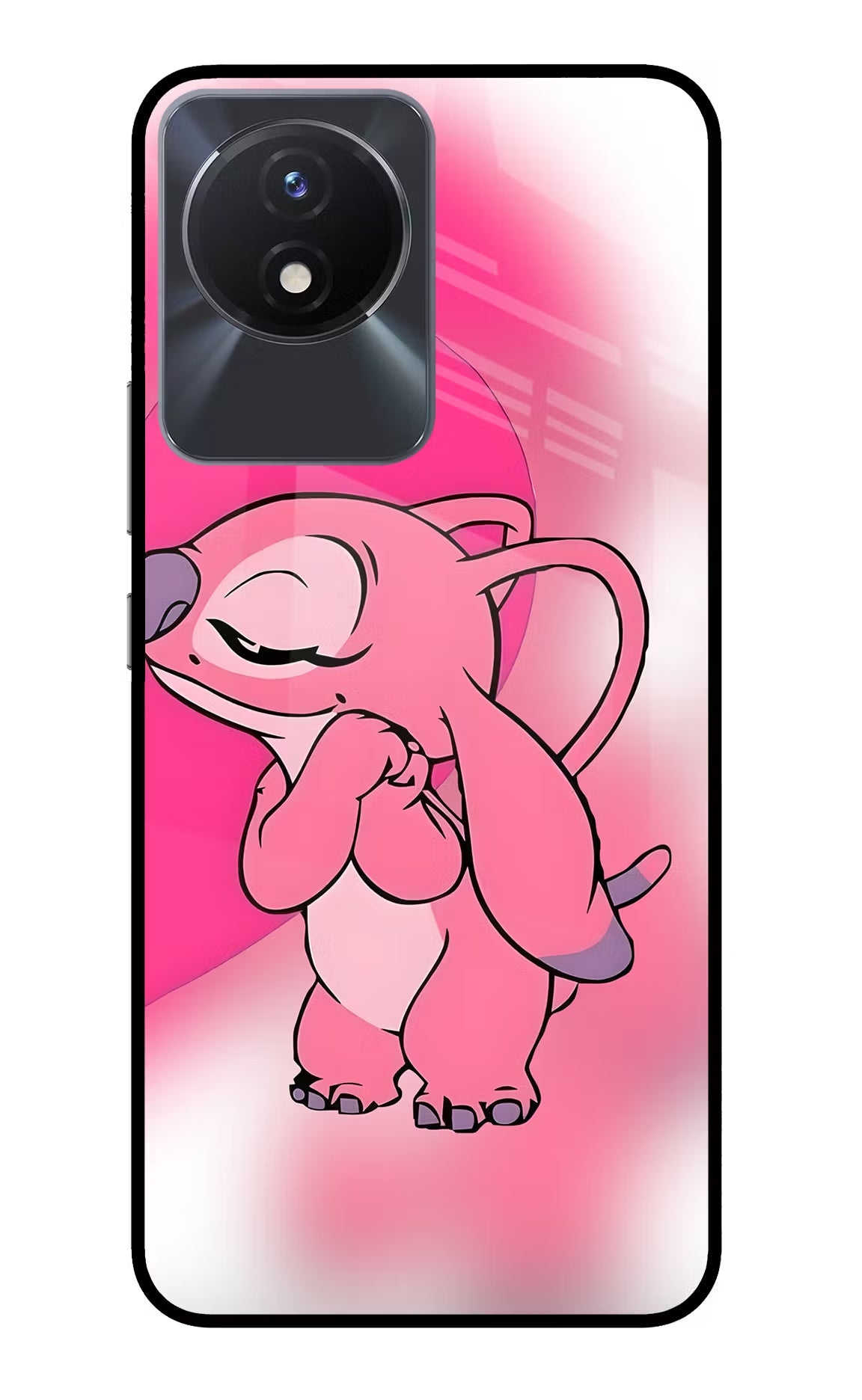 Angel Hug Vivo Y02/Y02T Glass Case - Angel Hug Vivo Y02/Y02T Glass Case Angel Hug Vivo Y02/Y02T Glass Case