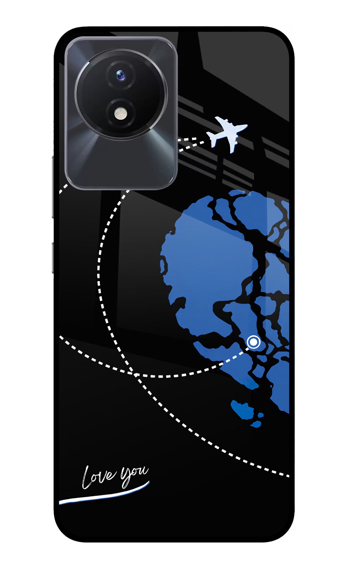 Love Orbit Vivo Y02/Y02T Glass Case - Love Orbit Vivo Y02/Y02T Glass Case Love Orbit Vivo Y02/Y02T Glass Case