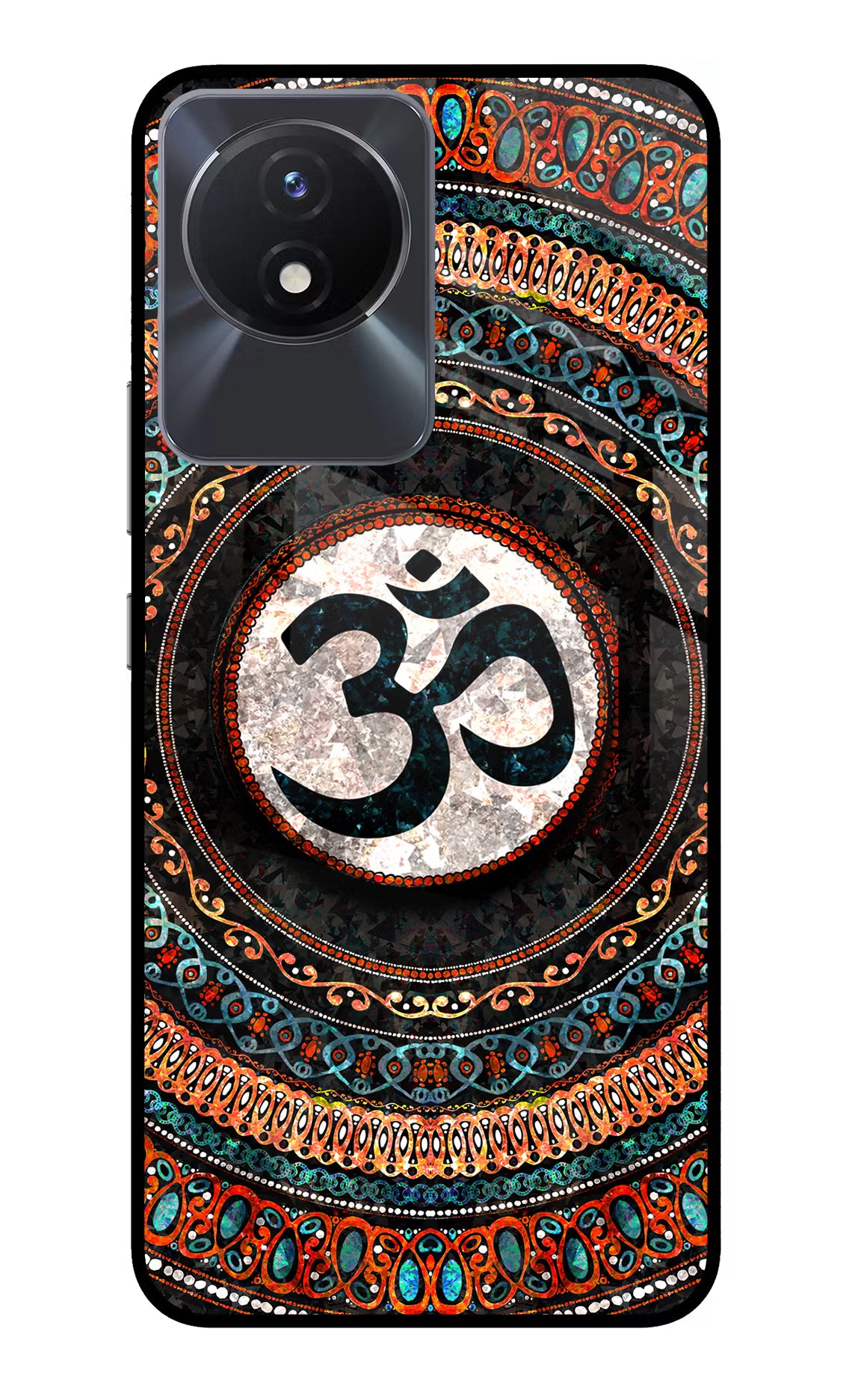 Om Culture Vivo Y02/Y02T Glass Case - Om Culture Vivo Y02/Y02T Glass Case Om Culture Vivo Y02/Y02T Glass Case