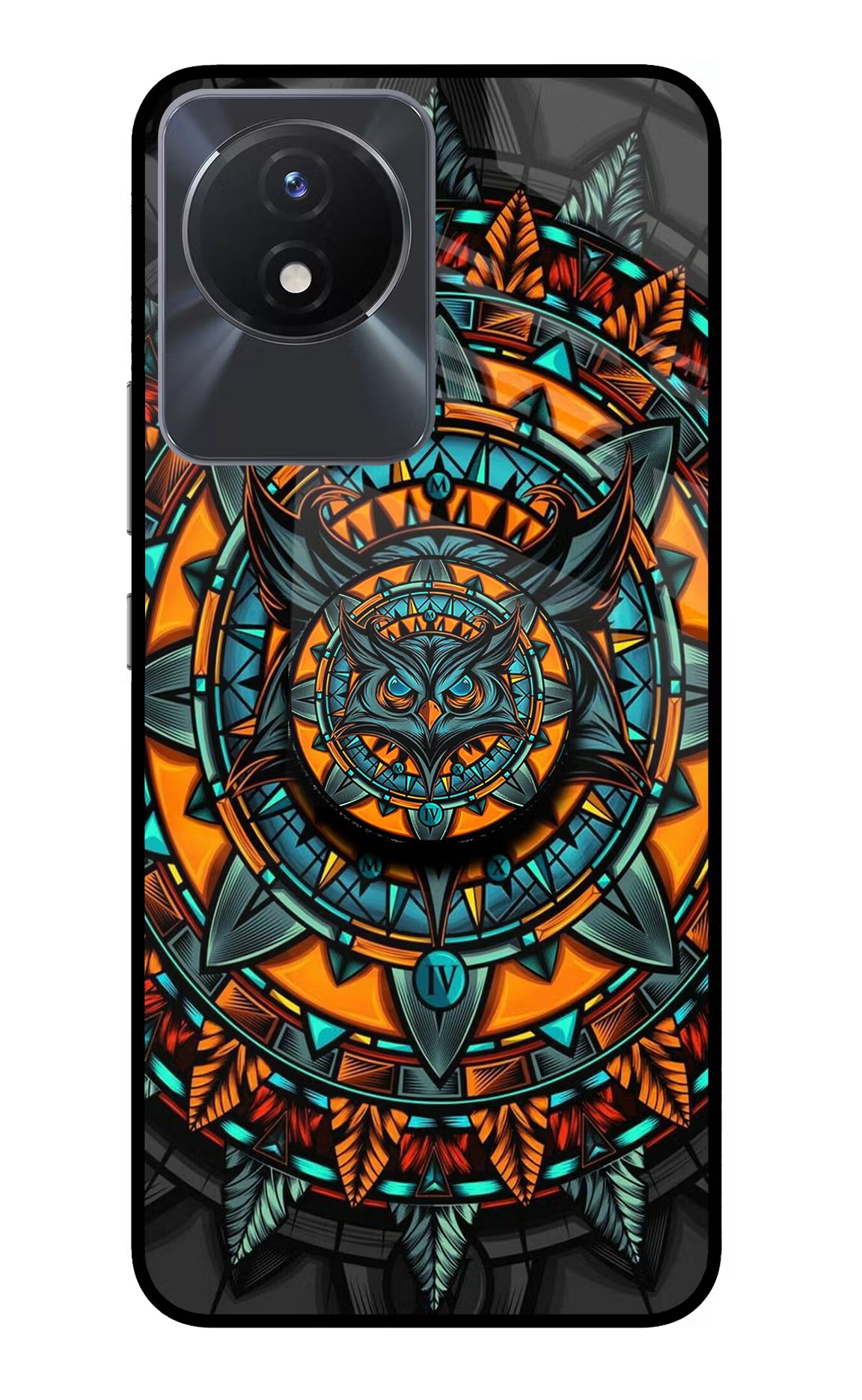 Angry Owl Vivo Y02/Y02T Glass Case - Angry Owl Vivo Y02/Y02T Glass Case Angry Owl Vivo Y02/Y02T Glass Case