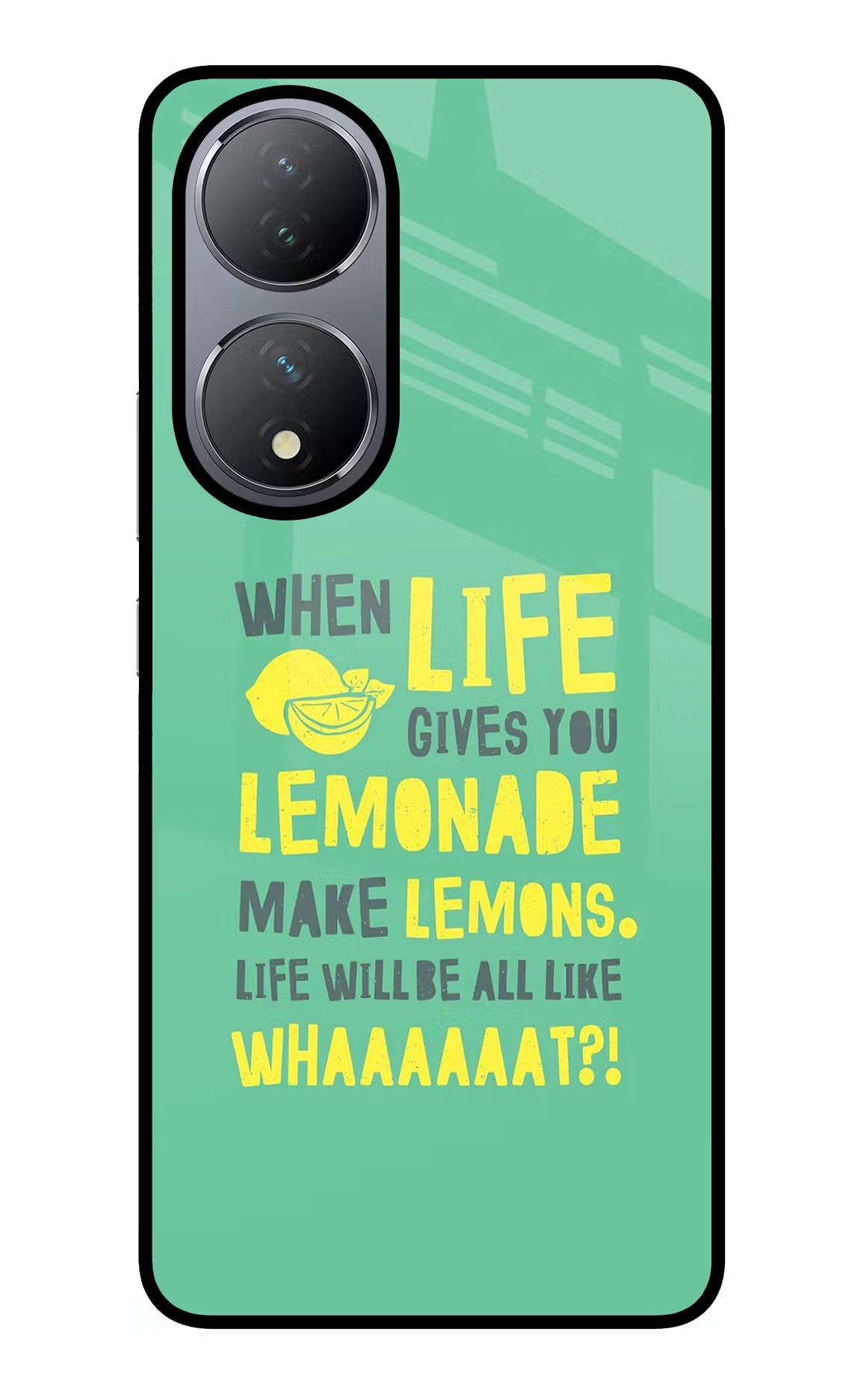 Quote Vivo Y100 Glass Case - Quote Vivo Y100 Glass Case Quote Vivo Y100 Glass Case