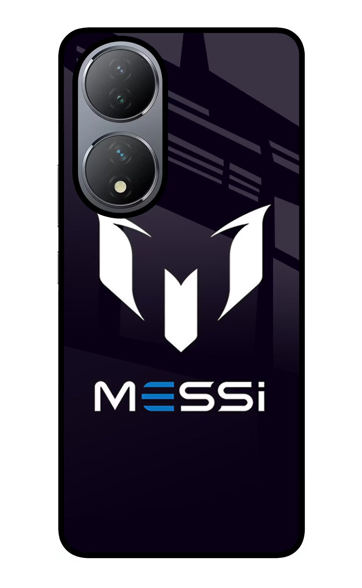 Messi Logo Vivo Y100 Glass Case - Messi Logo Vivo Y100 Glass Case Messi Logo Vivo Y100 Glass Case