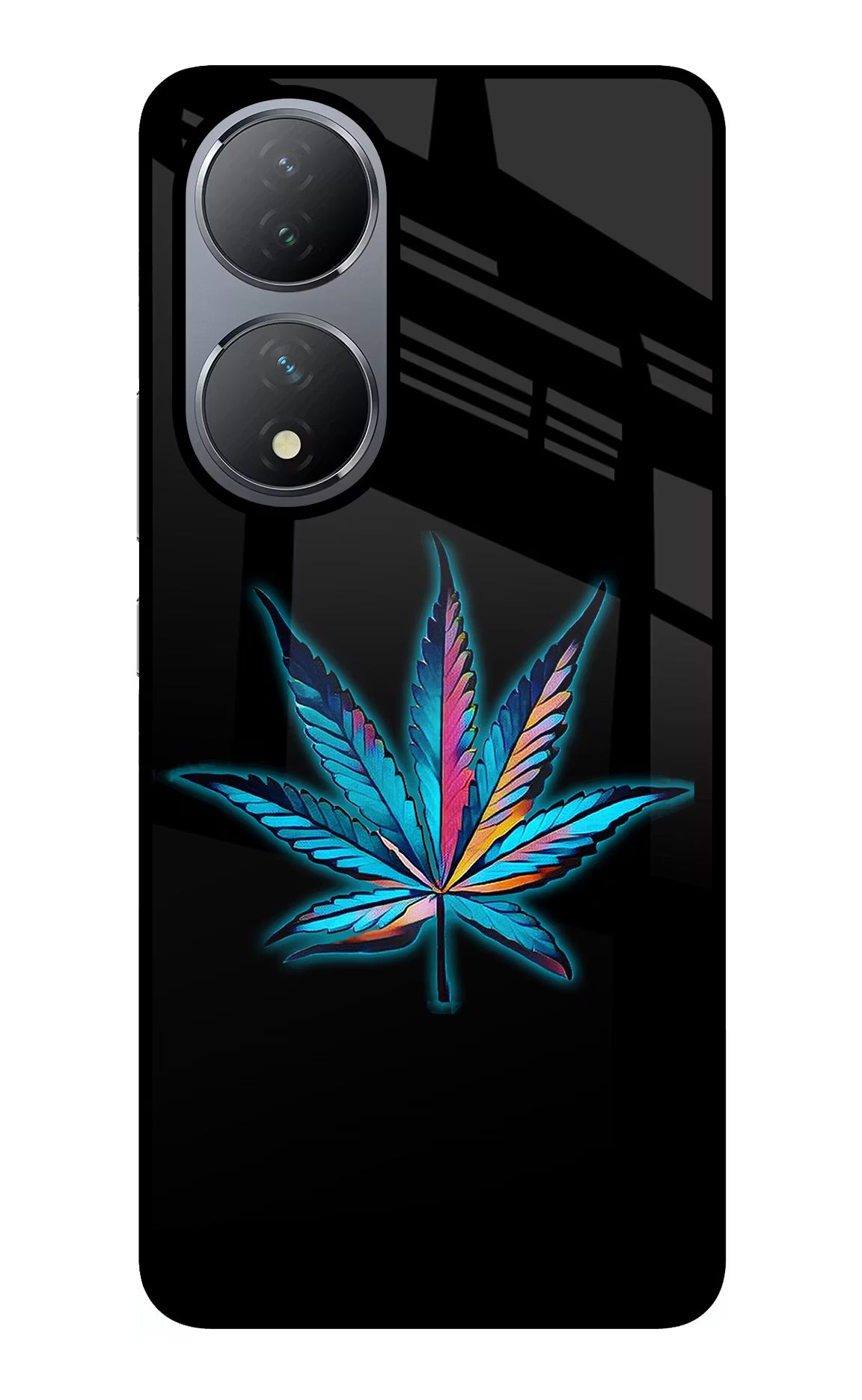 Weed Vivo Y100 Glass Case - Weed Vivo Y100 Glass Case Weed Vivo Y100 Glass Case