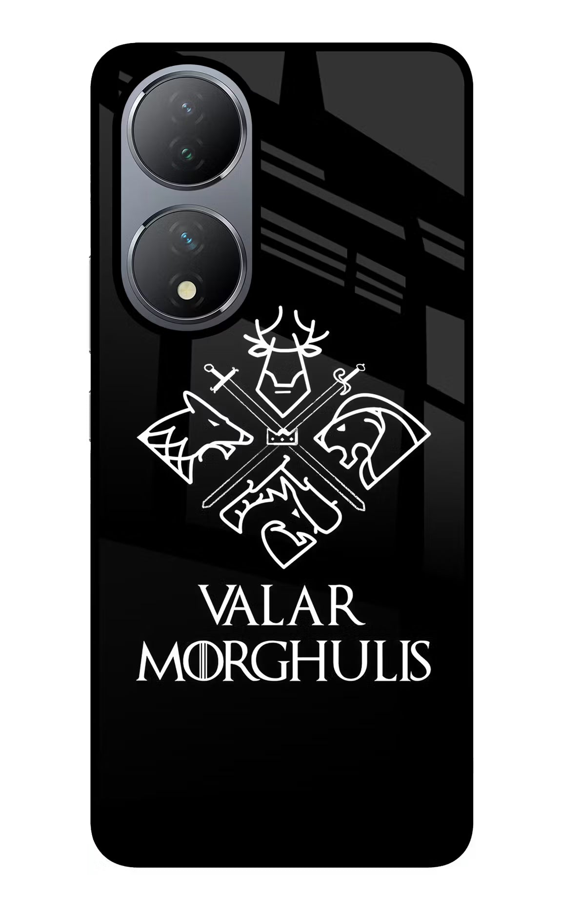 Valar Morghulis | Game Of Thrones Vivo Y100 Glass Case - Valar Morghulis | Game Of Thrones Vivo Y100 Glass Case Valar Morghulis | Game Of Thrones Vivo Y100 Glass Case