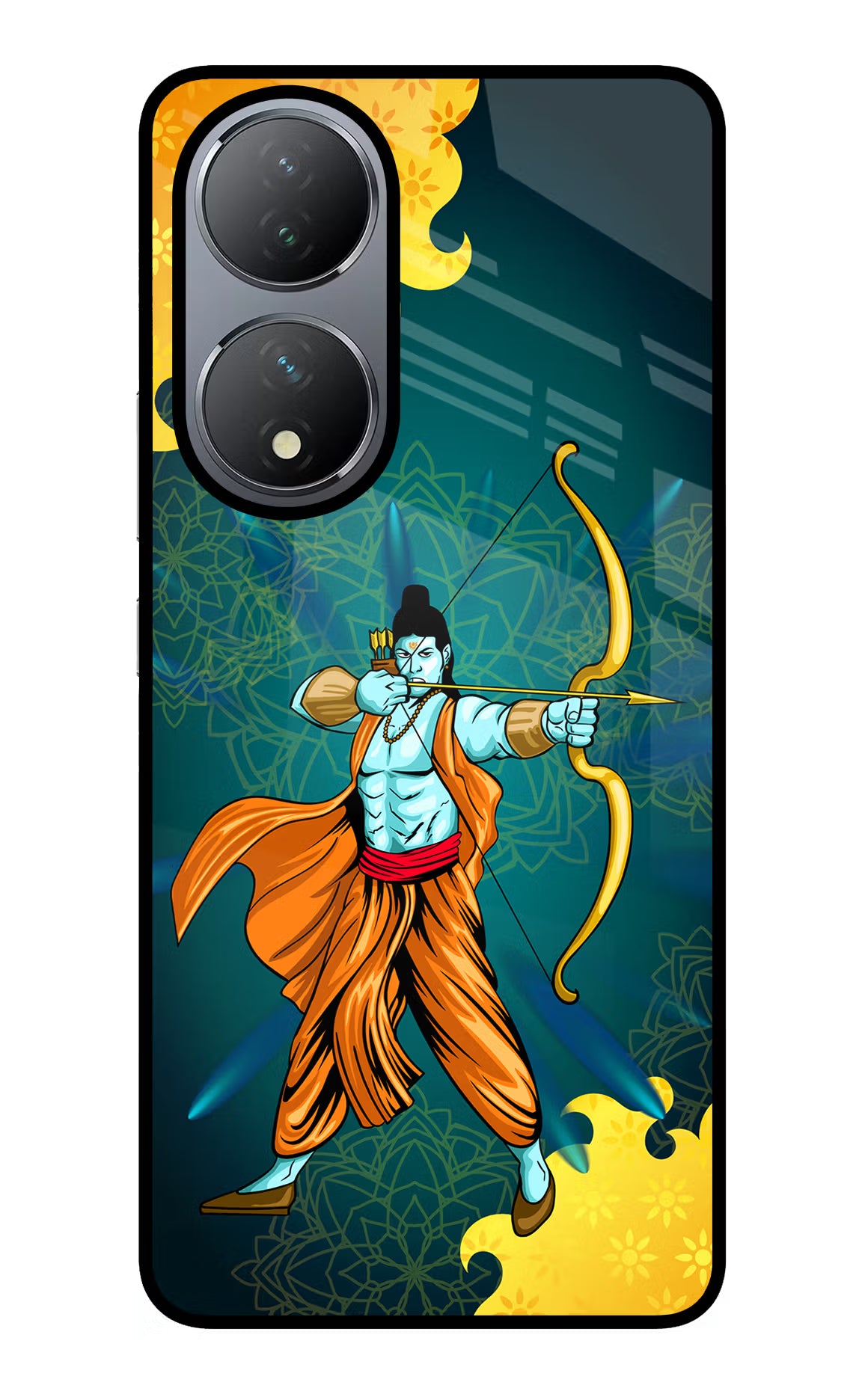 Lord Ram - 6 Vivo Y100 Glass Case - Lord Ram - 6 Vivo Y100 Glass Case Lord Ram - 6 Vivo Y100 Glass Case