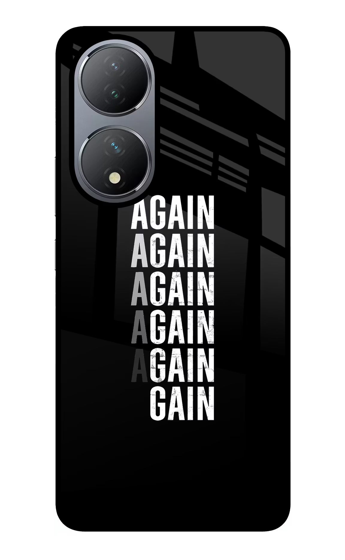 Again Again Gain Vivo Y100 Glass Case - Again Again Gain Vivo Y100 Glass Case Again Again Gain Vivo Y100 Glass Case