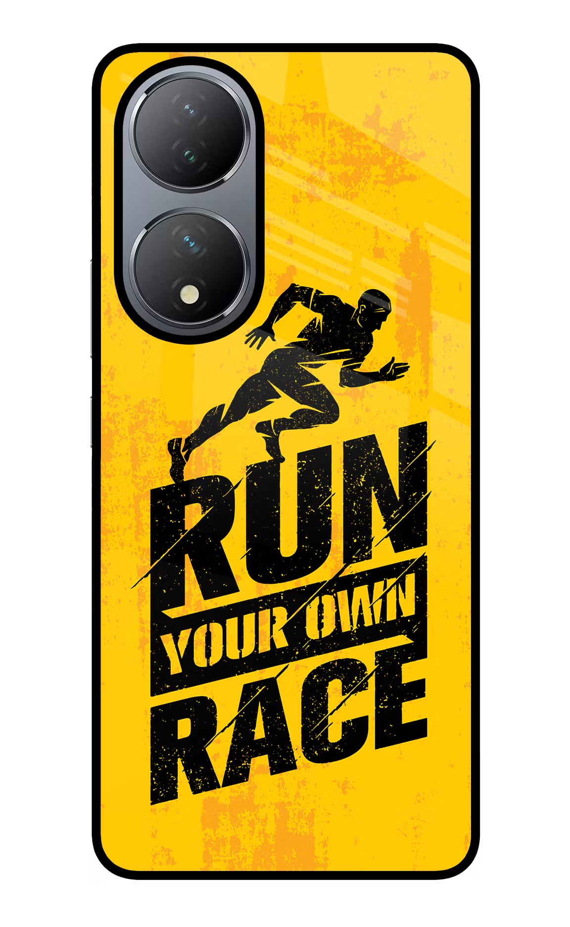 Run Your Own Race Vivo Y100 Glass Case - Run Your Own Race Vivo Y100 Glass Case Run Your Own Race Vivo Y100 Glass Case
