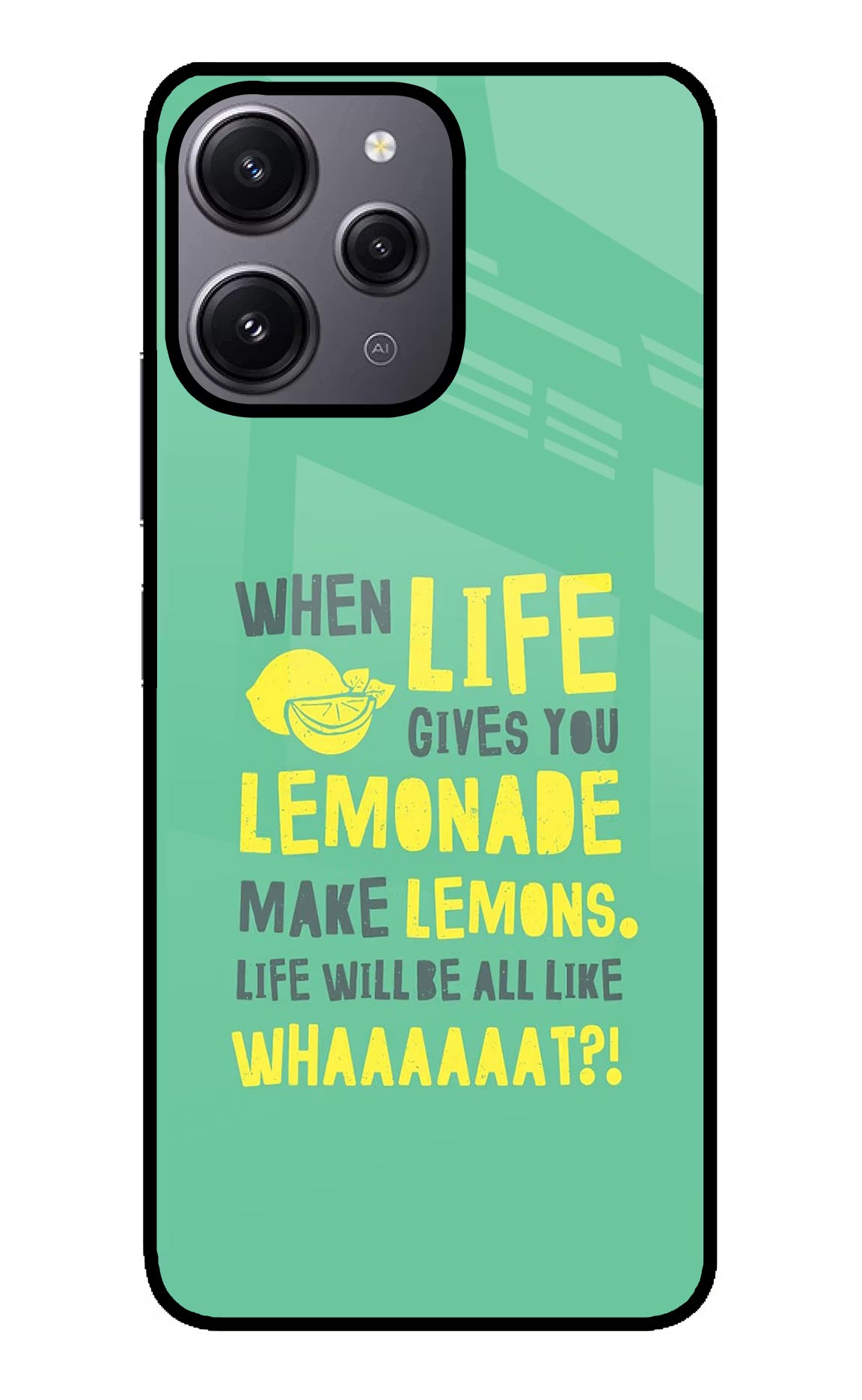 Quote Redmi 12 4G Glass Case - Quote Redmi 12 4G Glass Case Quote Redmi 12 4G Glass Case