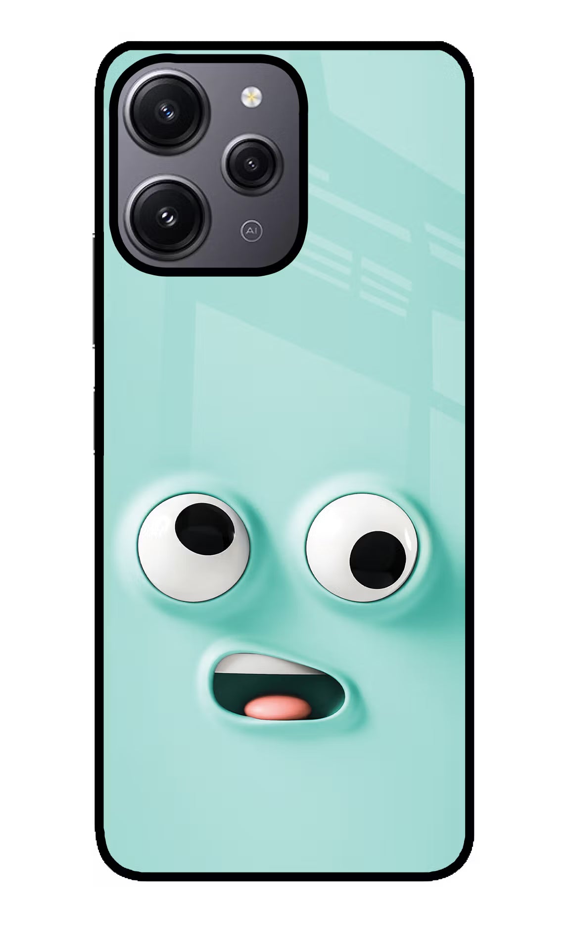 Funny Cartoon Redmi 12 4G Glass Case - Funny Cartoon Redmi 12 4G Glass Case Funny Cartoon Redmi 12 4G Glass Case
