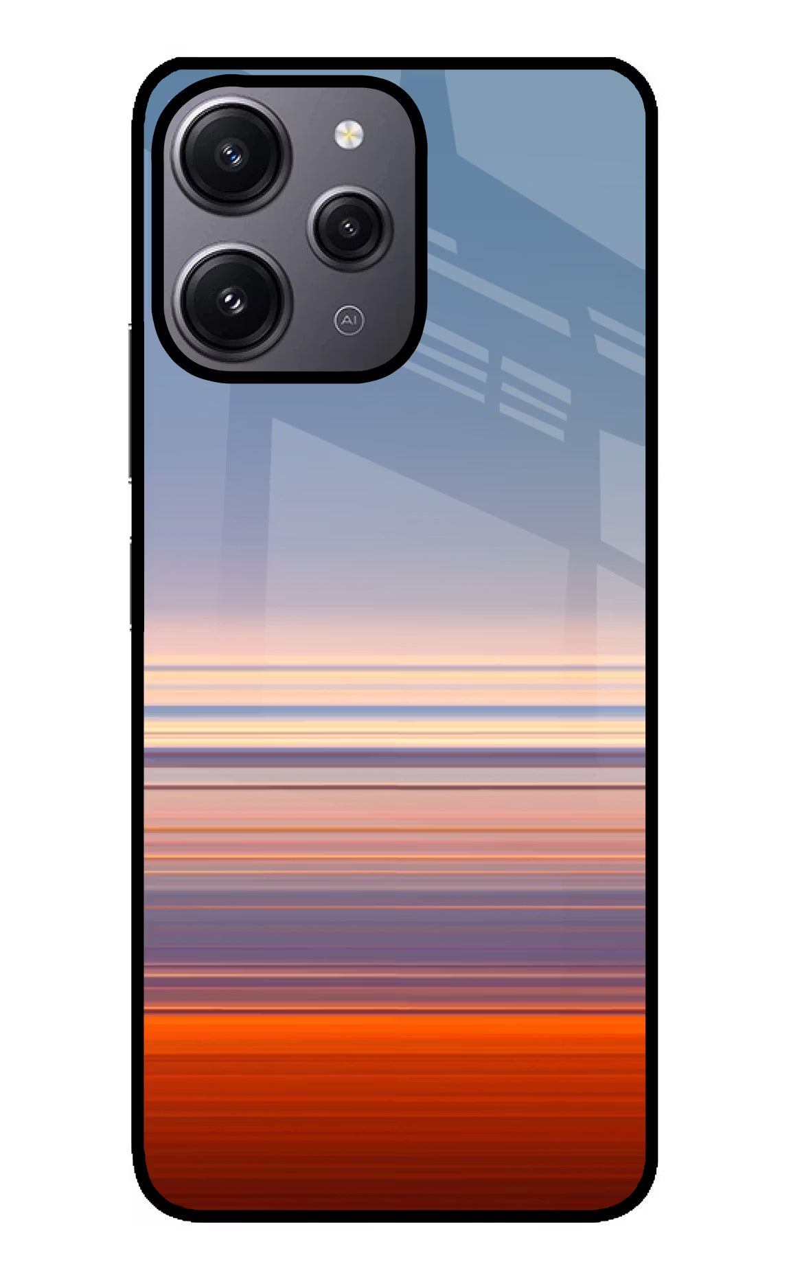 Morning Colors Redmi 12 4G Glass Case - Morning Colors Redmi 12 4G Glass Case Morning Colors Redmi 12 4G Glass Case