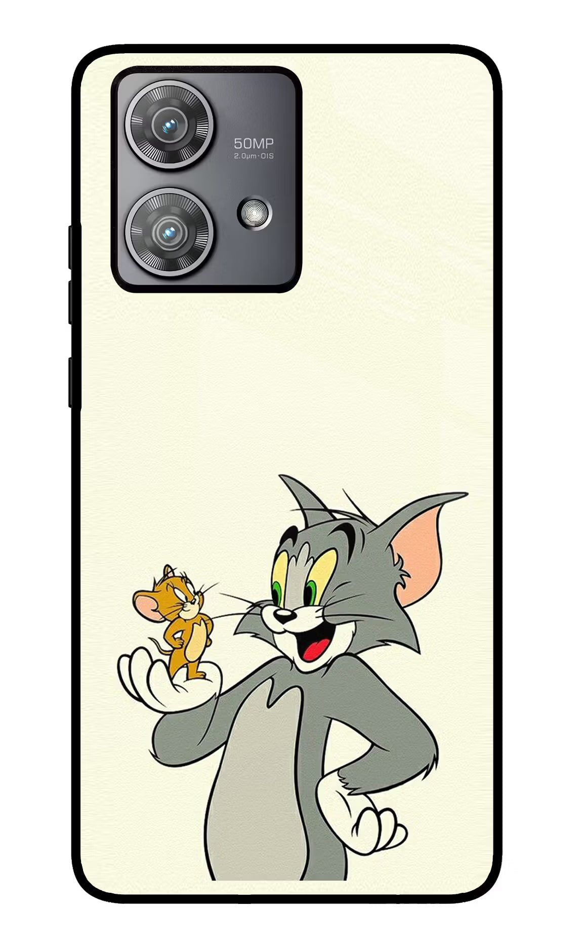 Tom & Jerry Moto Edge 40 Neo Glass Case - Tom & Jerry Moto Edge 40 Neo Glass Case Tom & Jerry Moto Edge 40 Neo Glass Case