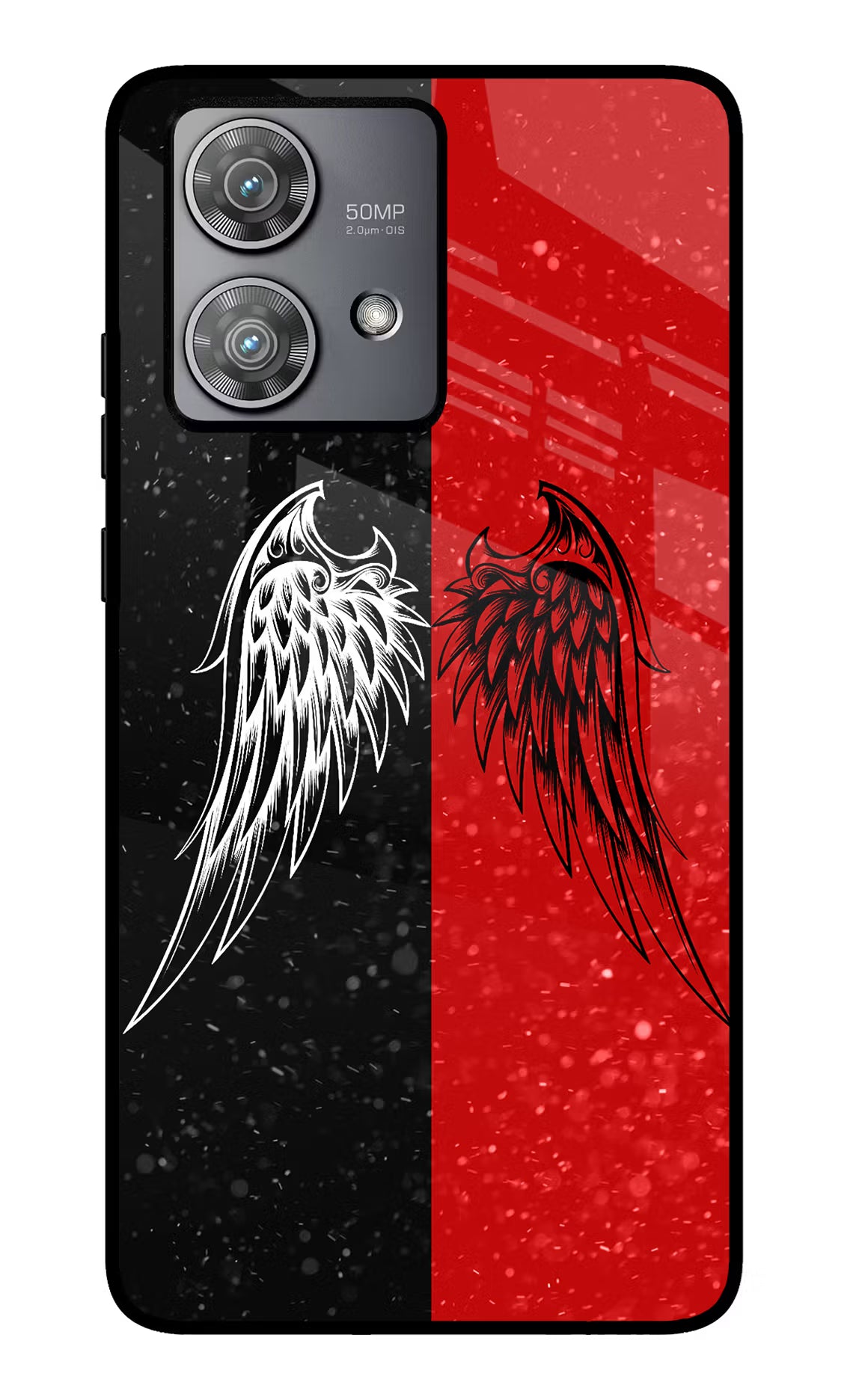 Wings Moto Edge 40 Neo Glass Case - Wings Moto Edge 40 Neo Glass Case Wings Moto Edge 40 Neo Glass Case