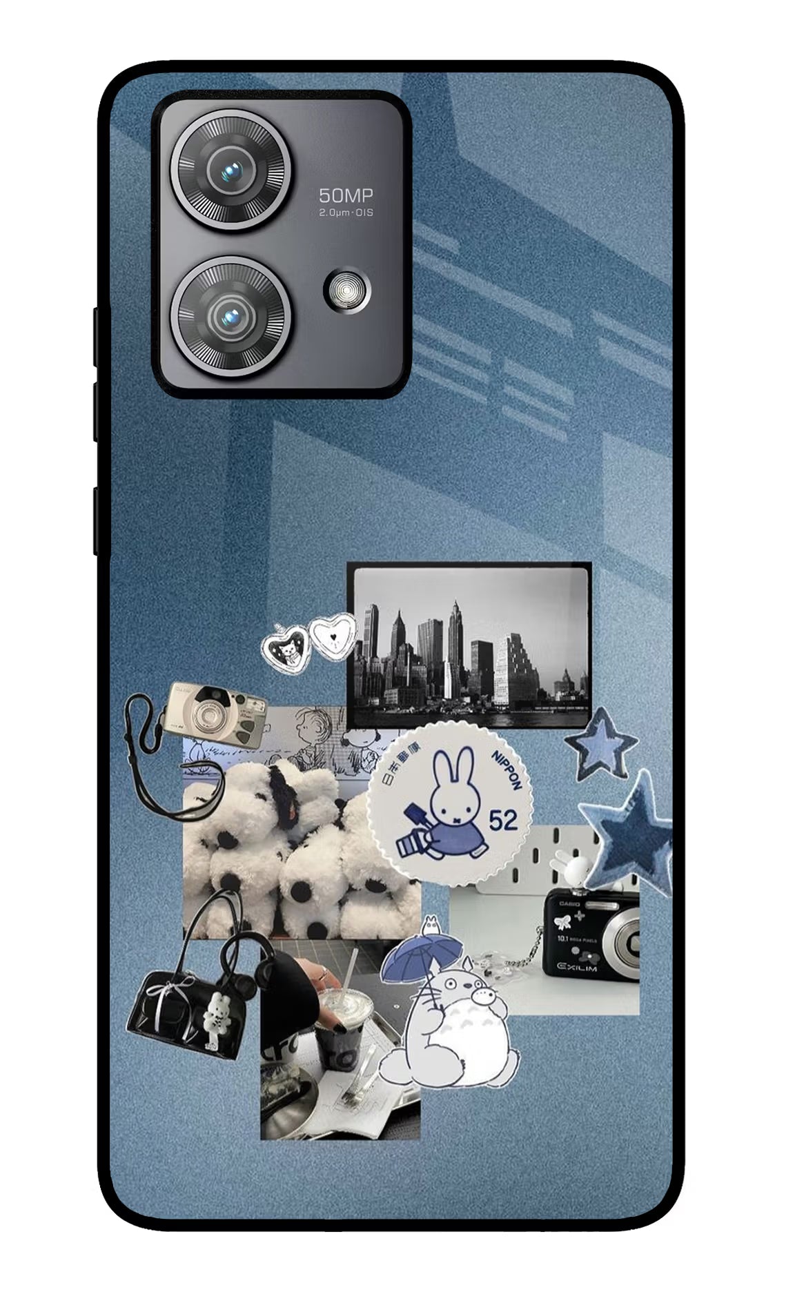 Miffy Moto Edge 40 Neo Glass Case - Miffy Moto Edge 40 Neo Glass Case Miffy Moto Edge 40 Neo Glass Case
