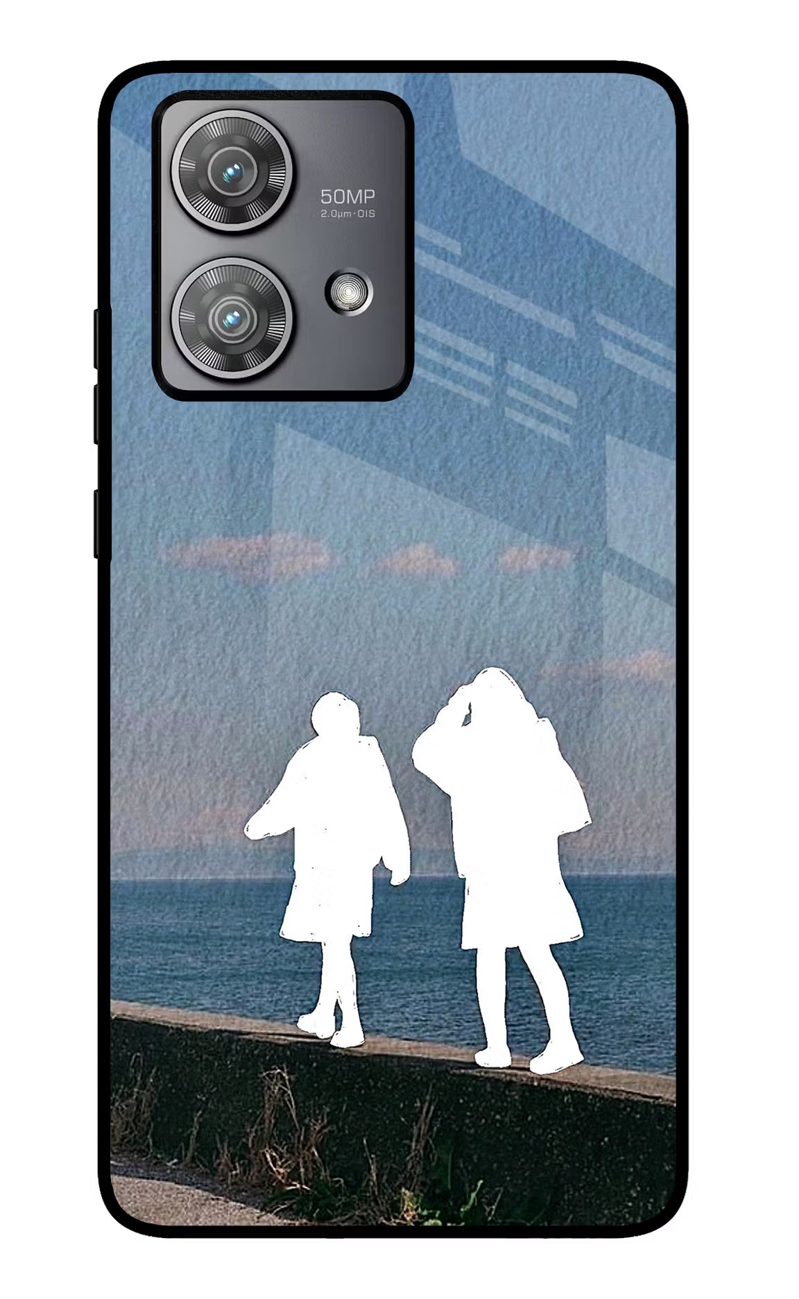 Coastal Dream Moto Edge 40 Neo Glass Case - Coastal Dream Moto Edge 40 Neo Glass Case Coastal Dream Moto Edge 40 Neo Glass Case