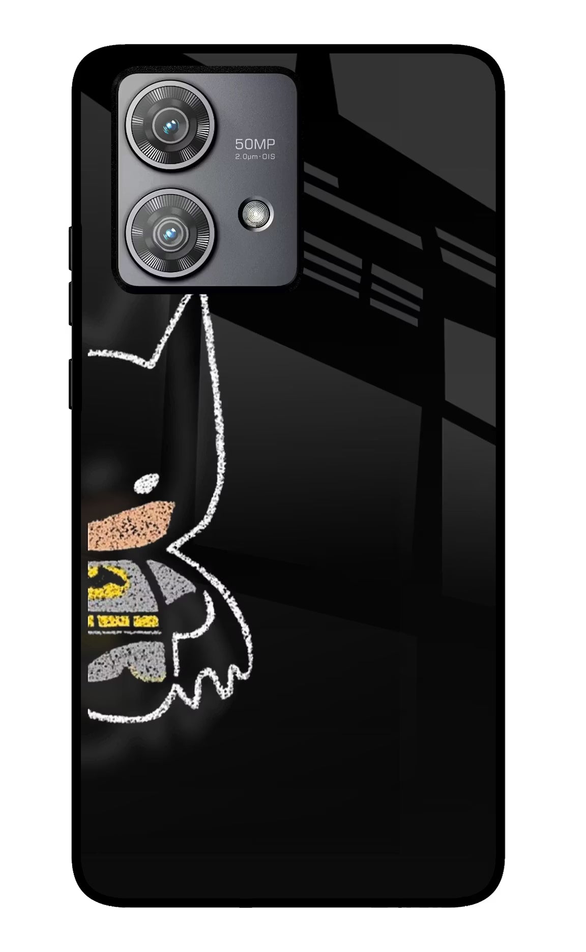 Bat Kitty Moto Edge 40 Neo Glass Case - Bat Kitty Moto Edge 40 Neo Glass Case Bat Kitty Moto Edge 40 Neo Glass Case