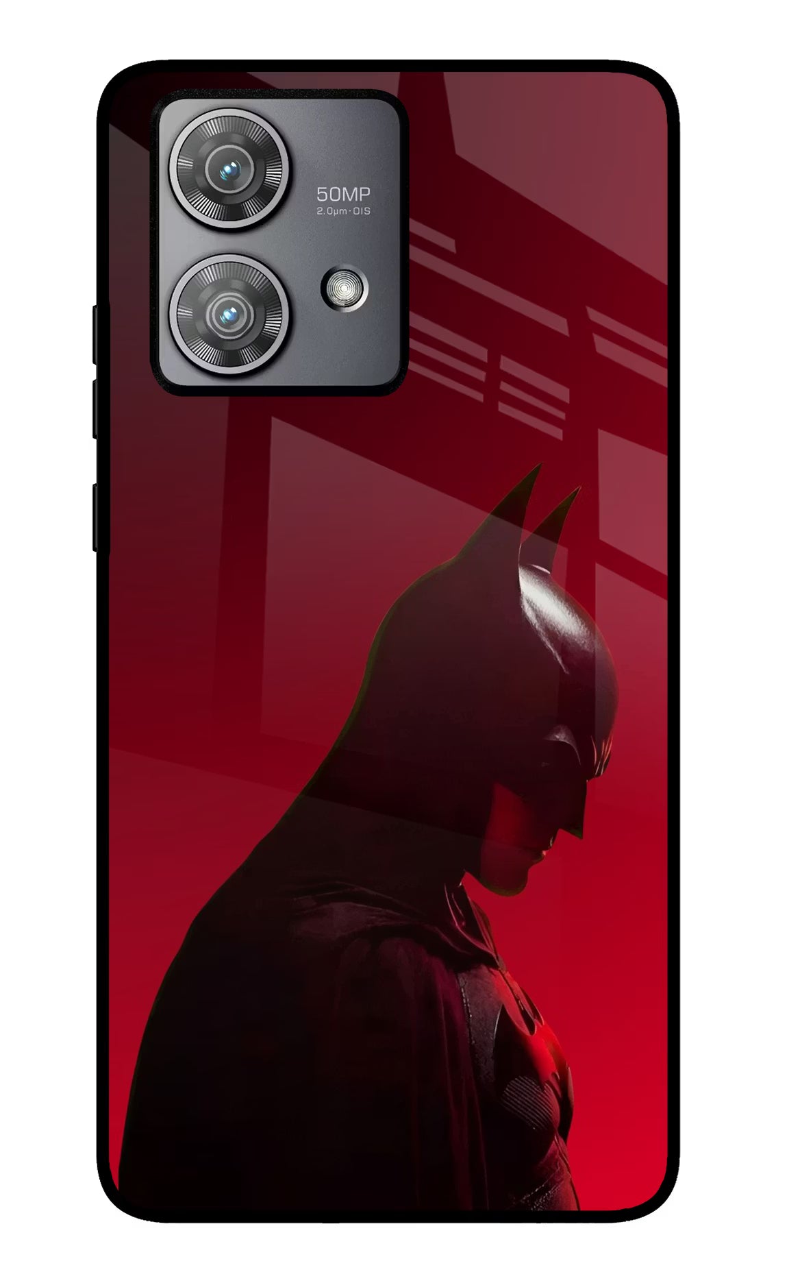 Dark Knight Moto Edge 40 Neo Glass Case - Dark Knight Moto Edge 40 Neo Glass Case Dark Knight Moto Edge 40 Neo Glass Case