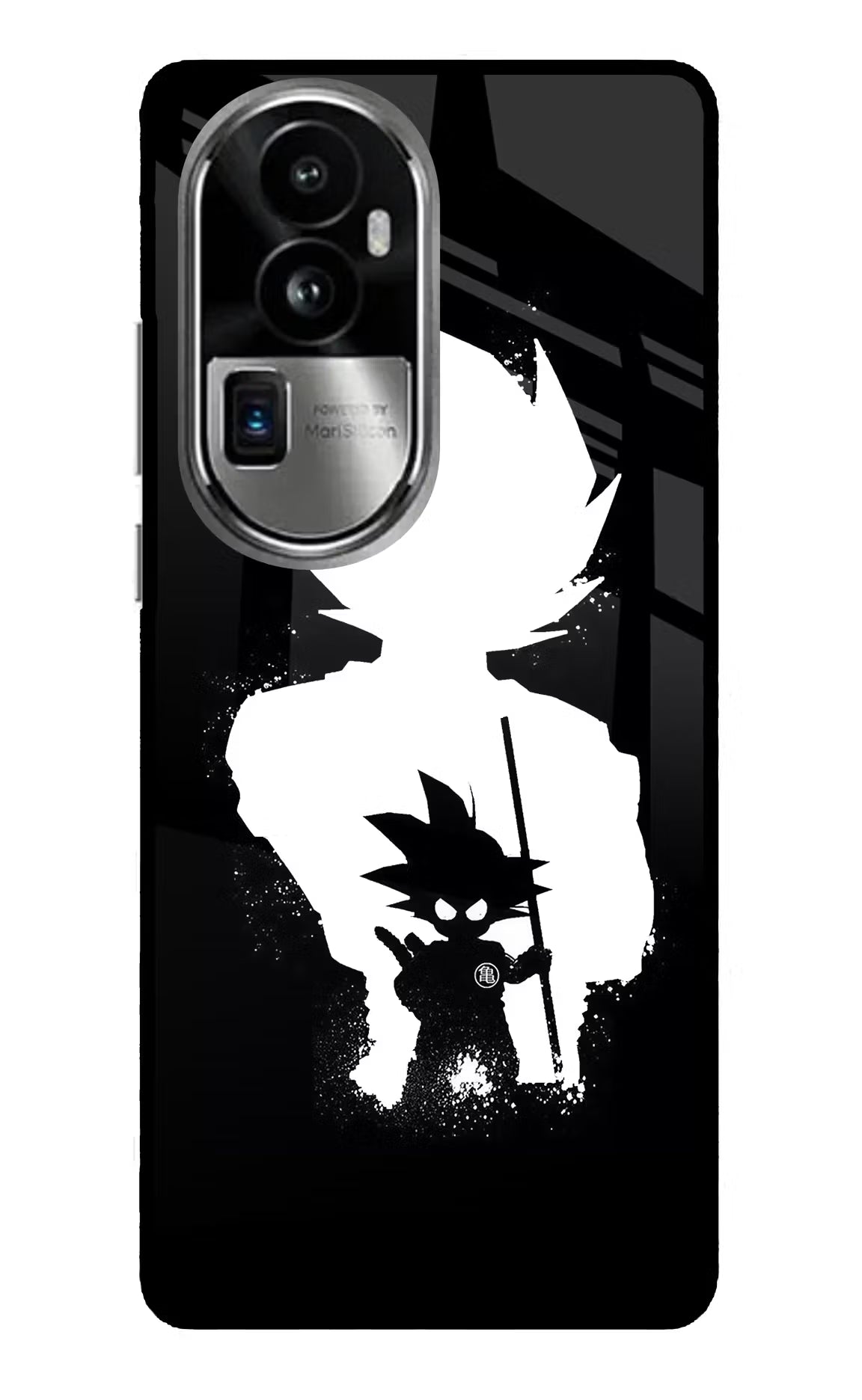 Goku Shadow Oppo Reno10 Pro+ 5G Glass Case - Goku Shadow Oppo Reno10 Pro+ 5G Glass Case Goku Shadow Oppo Reno10 Pro+ 5G Glass Case