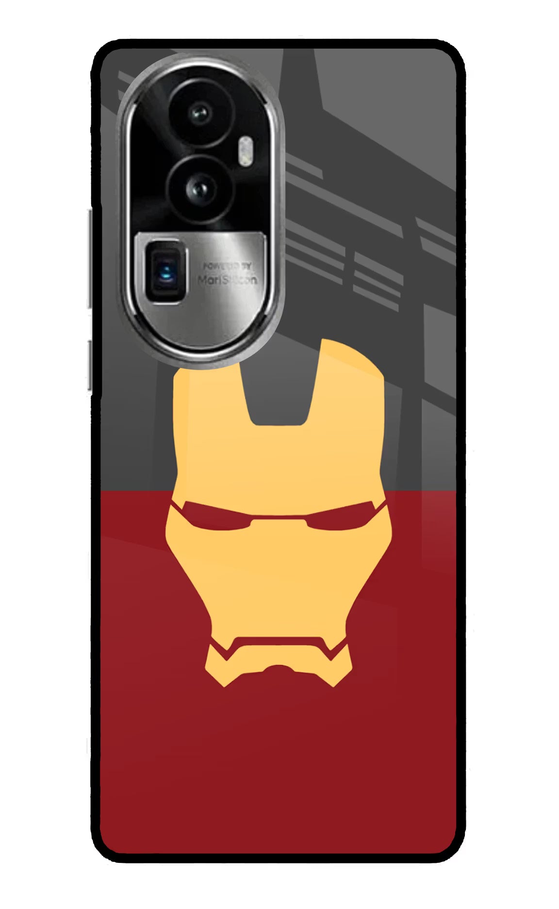Ironman Oppo Reno10 Pro+ 5G Glass Case - Ironman Oppo Reno10 Pro+ 5G Glass Case Ironman Oppo Reno10 Pro+ 5G Glass Case