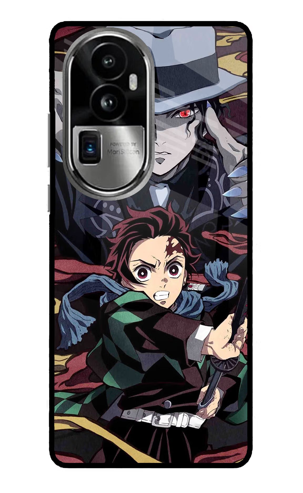 Demon Slayer Oppo Reno10 Pro+ 5G Glass Case - Demon Slayer Oppo Reno10 Pro+ 5G Glass Case Demon Slayer Oppo Reno10 Pro+ 5G Glass Case