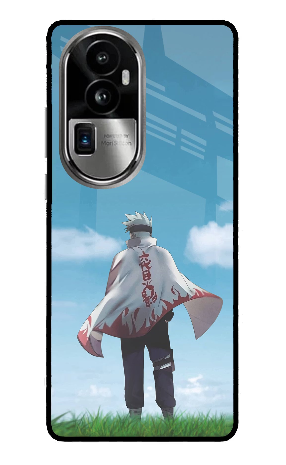 Kakashi Oppo Reno10 Pro+ 5G Glass Case - Kakashi Oppo Reno10 Pro+ 5G Glass Case Kakashi Oppo Reno10 Pro+ 5G Glass Case