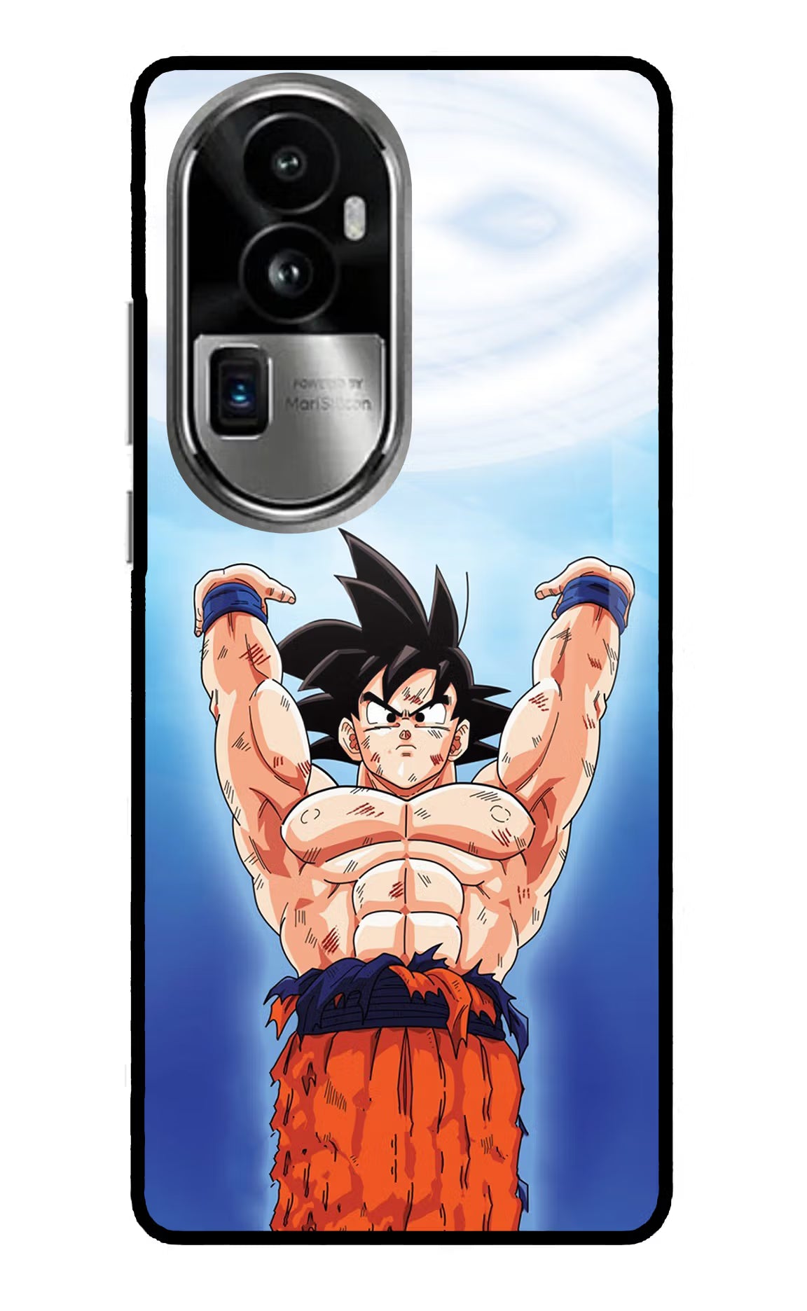 Goku Power Oppo Reno10 Pro+ 5G Glass Case - Goku Power Oppo Reno10 Pro+ 5G Glass Case Goku Power Oppo Reno10 Pro+ 5G Glass Case
