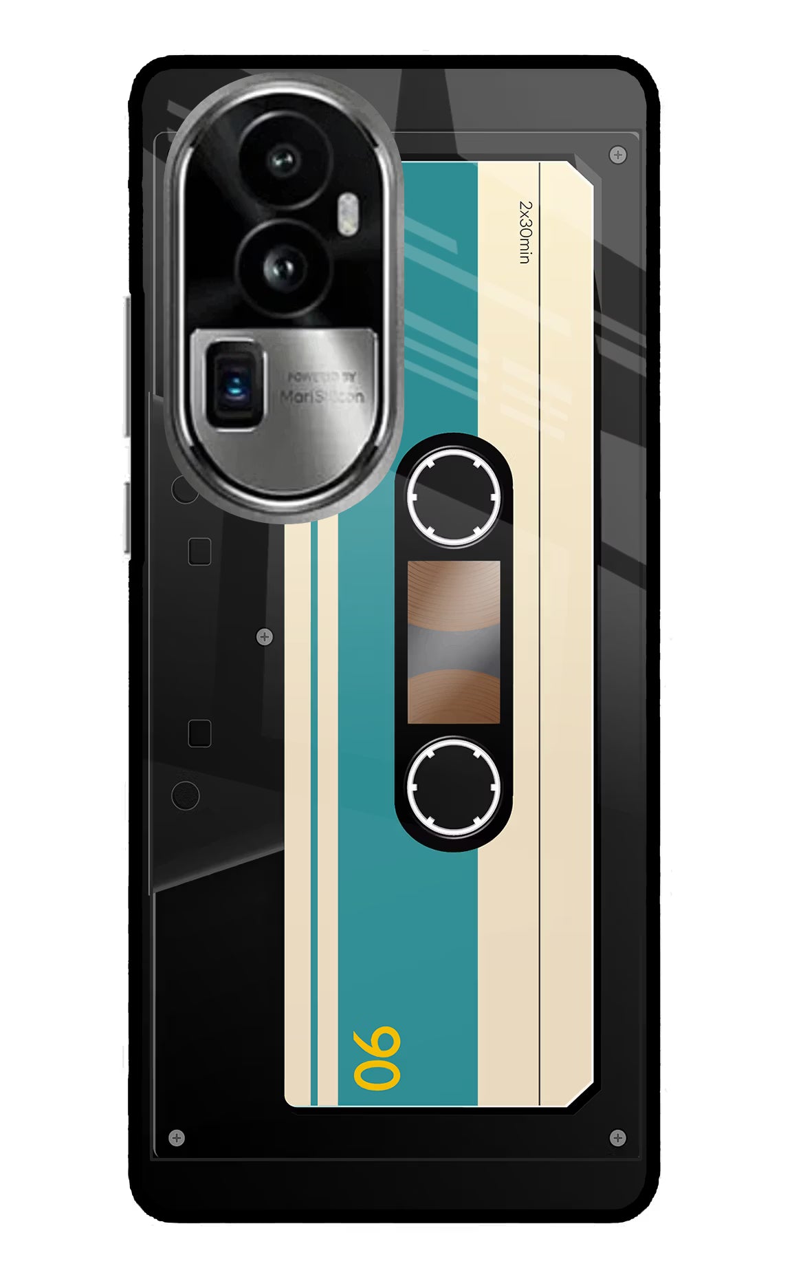 Cassette Oppo Reno10 Pro+ 5G Glass Case - Cassette Oppo Reno10 Pro+ 5G Glass Case Cassette Oppo Reno10 Pro+ 5G Glass Case