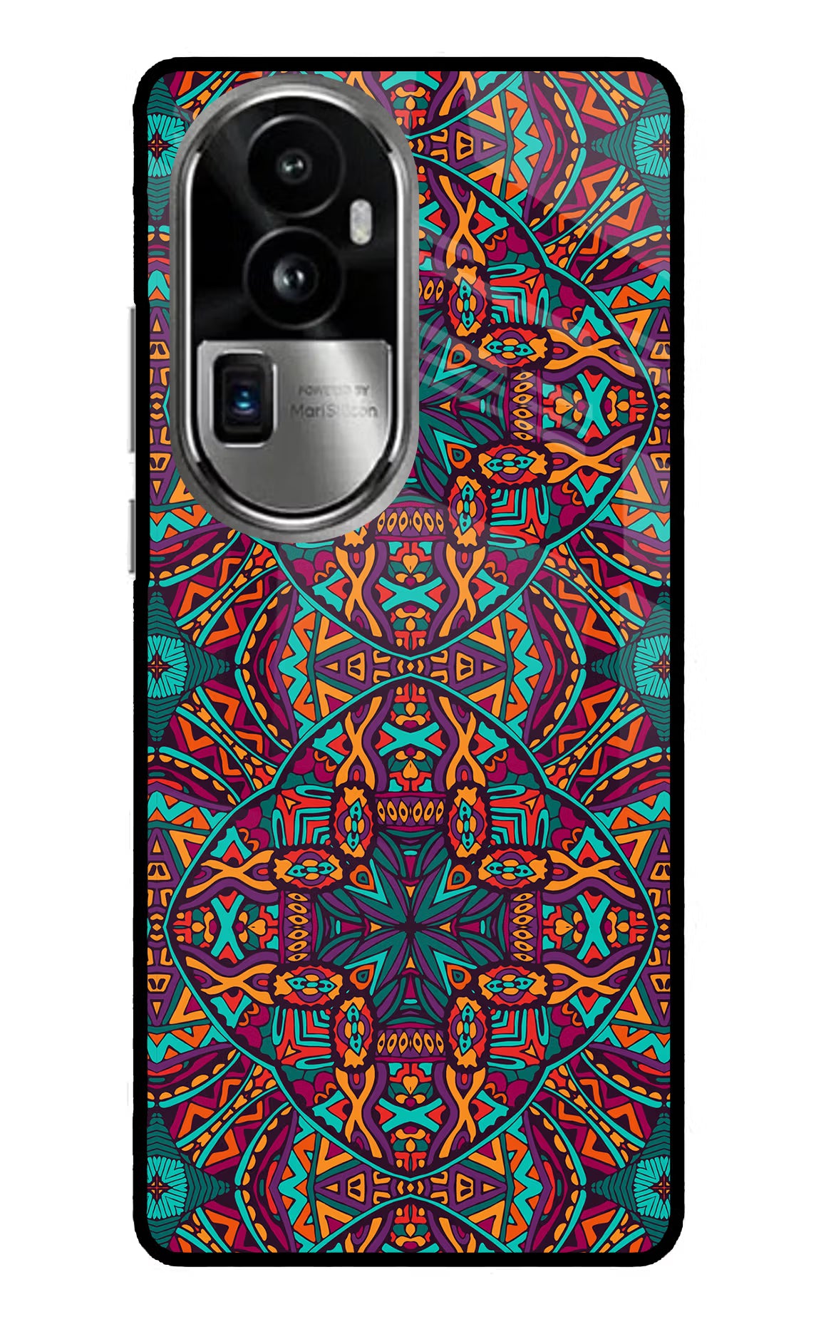 Colour Mandala Oppo Reno10 Pro+ 5G Glass Case - Colour Mandala Oppo Reno10 Pro+ 5G Glass Case Colour Mandala Oppo Reno10 Pro+ 5G Glass Case