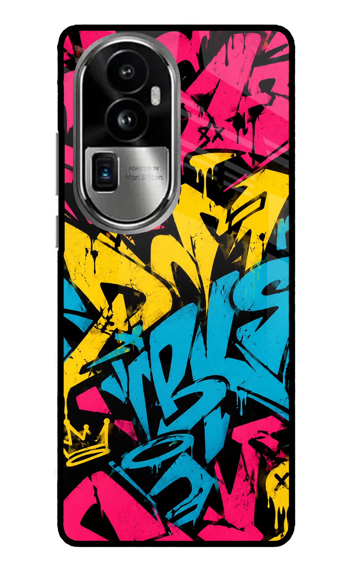Graffiti Vibe Oppo Reno10 Pro+ 5G Glass Case - Graffiti Vibe Oppo Reno10 Pro+ 5G Glass Case Graffiti Vibe Oppo Reno10 Pro+ 5G Glass Case