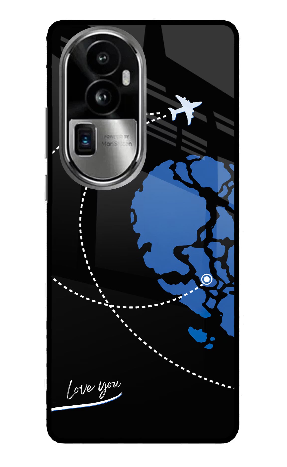 Love Orbit Oppo Reno10 Pro+ 5G Glass Case - Love Orbit Oppo Reno10 Pro+ 5G Glass Case Love Orbit Oppo Reno10 Pro+ 5G Glass Case
