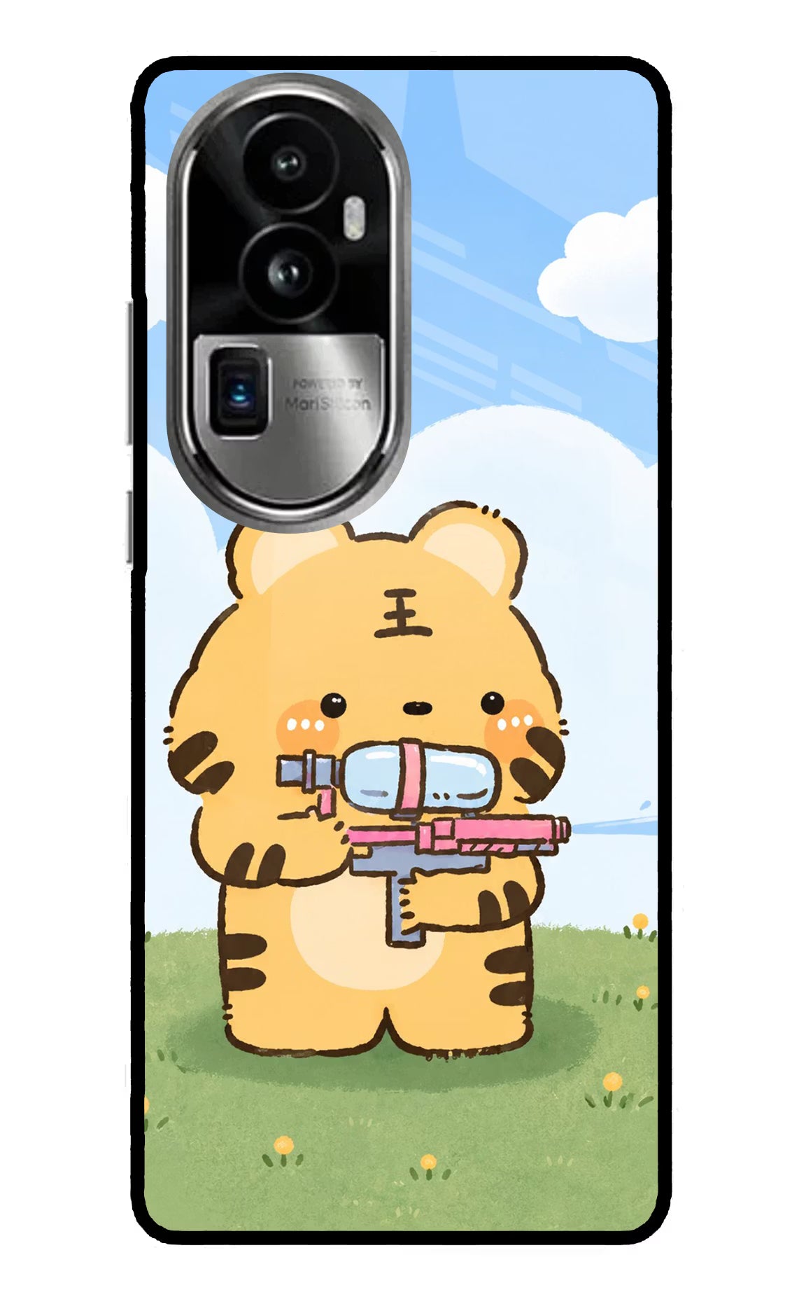 Tiger Treat Oppo Reno10 Pro+ 5G Glass Case - Tiger Treat Oppo Reno10 Pro+ 5G Glass Case Tiger Treat Oppo Reno10 Pro+ 5G Glass Case