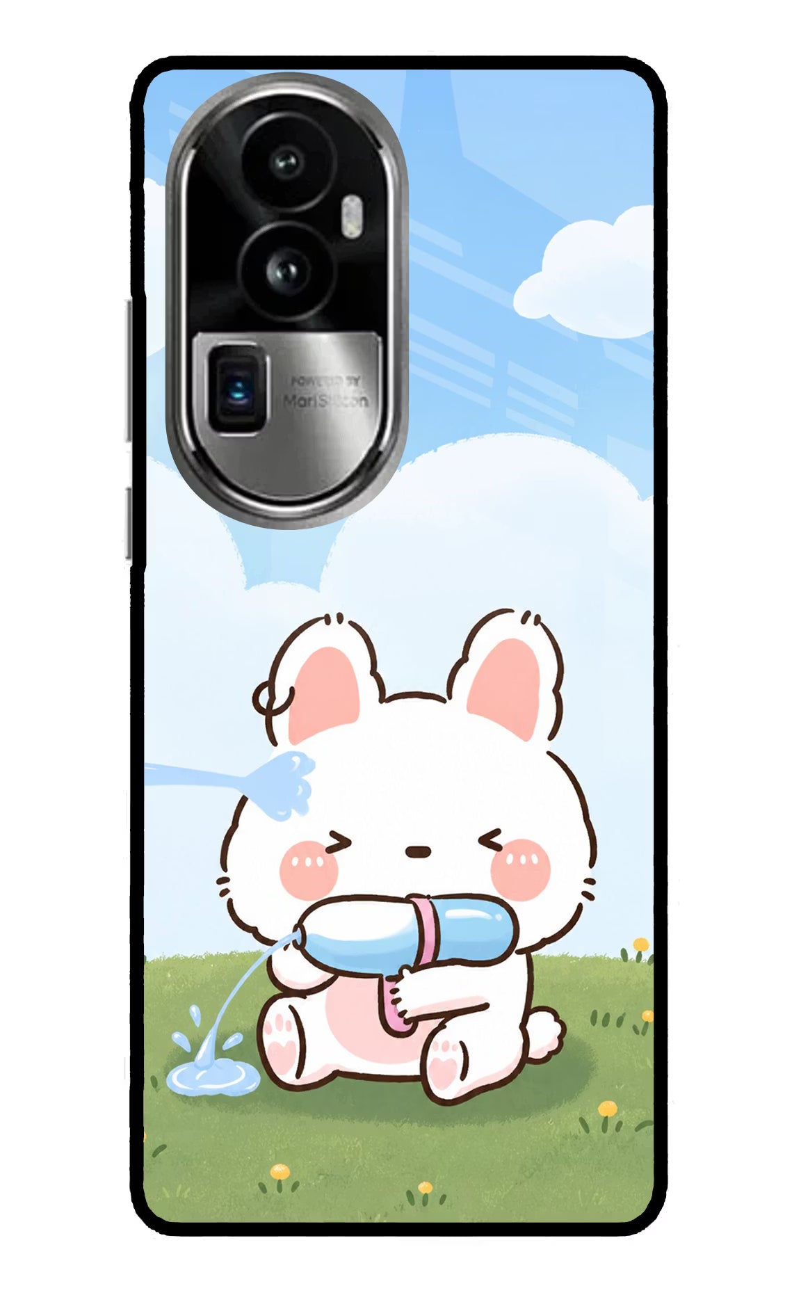Bunny Treat Oppo Reno10 Pro+ 5G Glass Case - Bunny Treat Oppo Reno10 Pro+ 5G Glass Case Bunny Treat Oppo Reno10 Pro+ 5G Glass Case