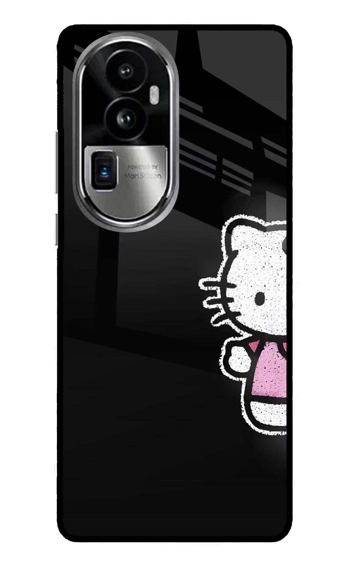 Kitty Charm Oppo Reno10 Pro+ 5G Glass Case - Kitty Charm Oppo Reno10 Pro+ 5G Glass Case Kitty Charm Oppo Reno10 Pro+ 5G Glass Case