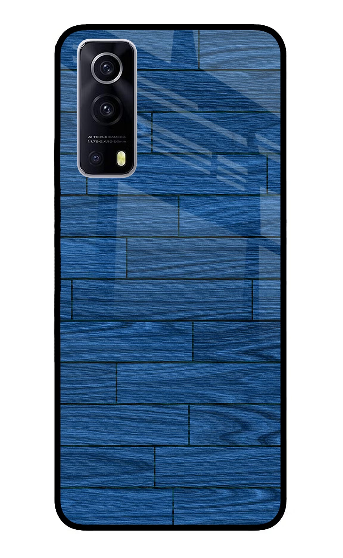 Wooden Texture iQOO Z3 5G Back Cover - Wooden Texture iQOO Z3 5G Glass Case Back Cover by Casekaro Wooden Texture iQOO Z3 5G Glass Case Back Cover by Casekaro