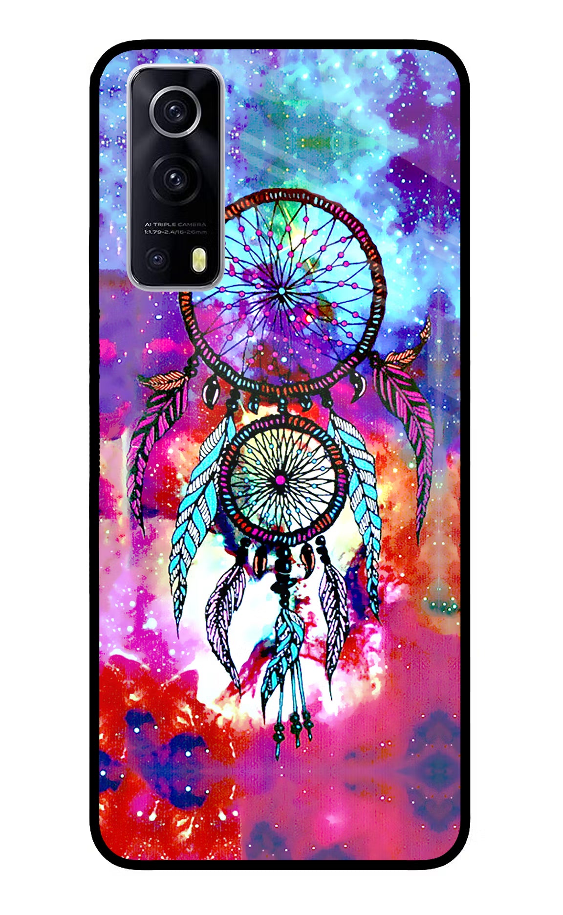 Dream Catcher Abstract iQOO Z3 5G Glass Case - Dream Catcher Abstract iQOO Z3 5G Glass Case Dream Catcher Abstract iQOO Z3 5G Glass Case