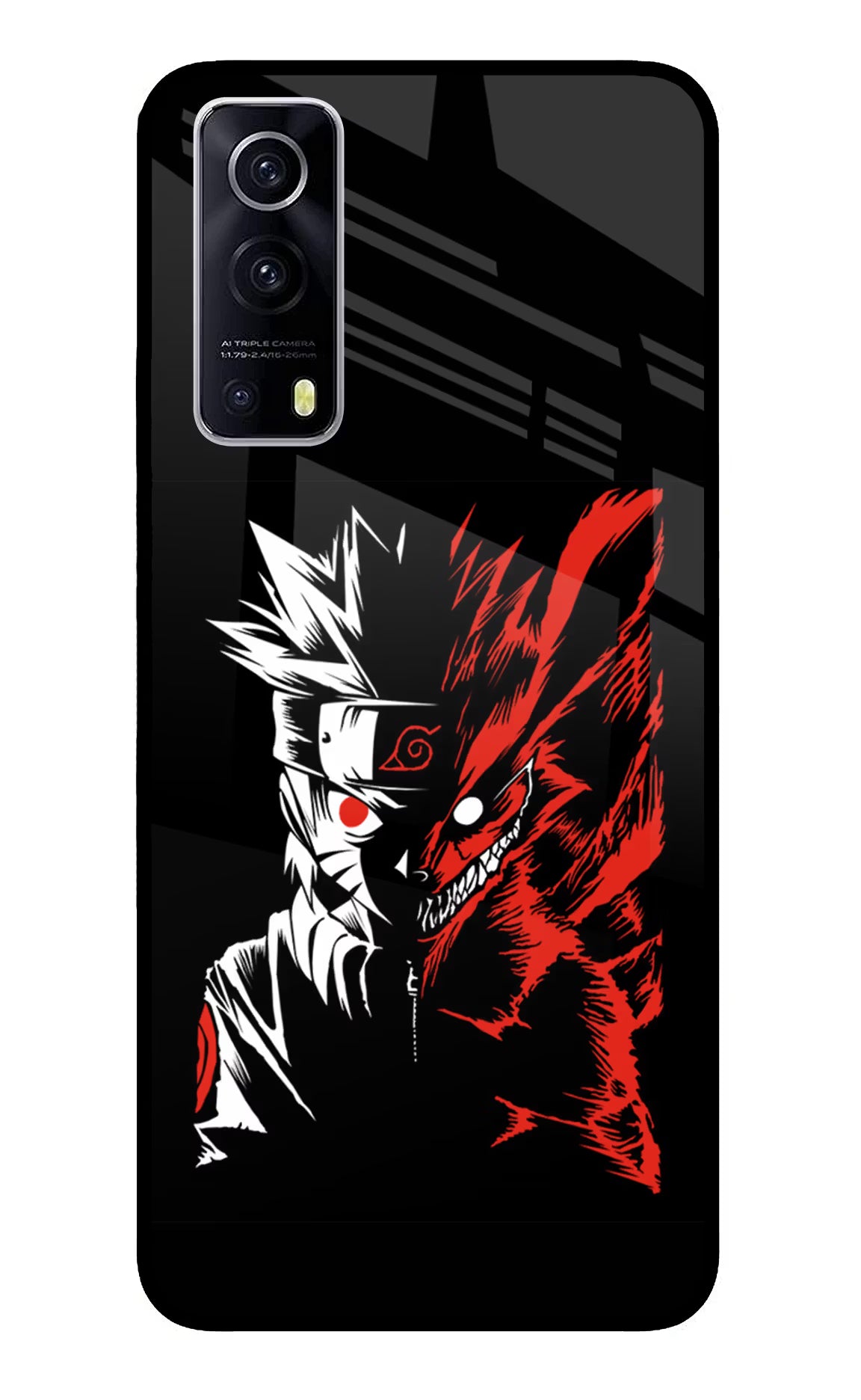 Naruto Two Face iQOO Z3 5G Glass Case - Naruto Two Face iQOO Z3 5G Glass Case Naruto Two Face iQOO Z3 5G Glass Case