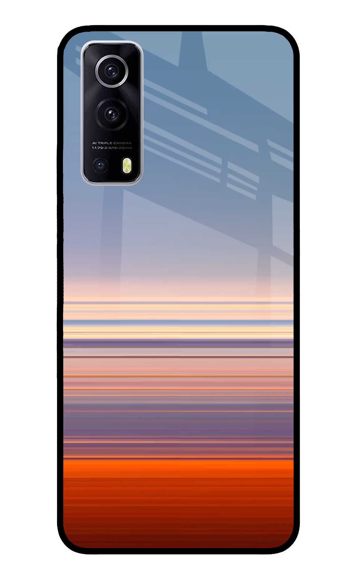 Morning Colors iQOO Z3 5G Glass Case - Morning Colors iQOO Z3 5G Glass Case Morning Colors iQOO Z3 5G Glass Case