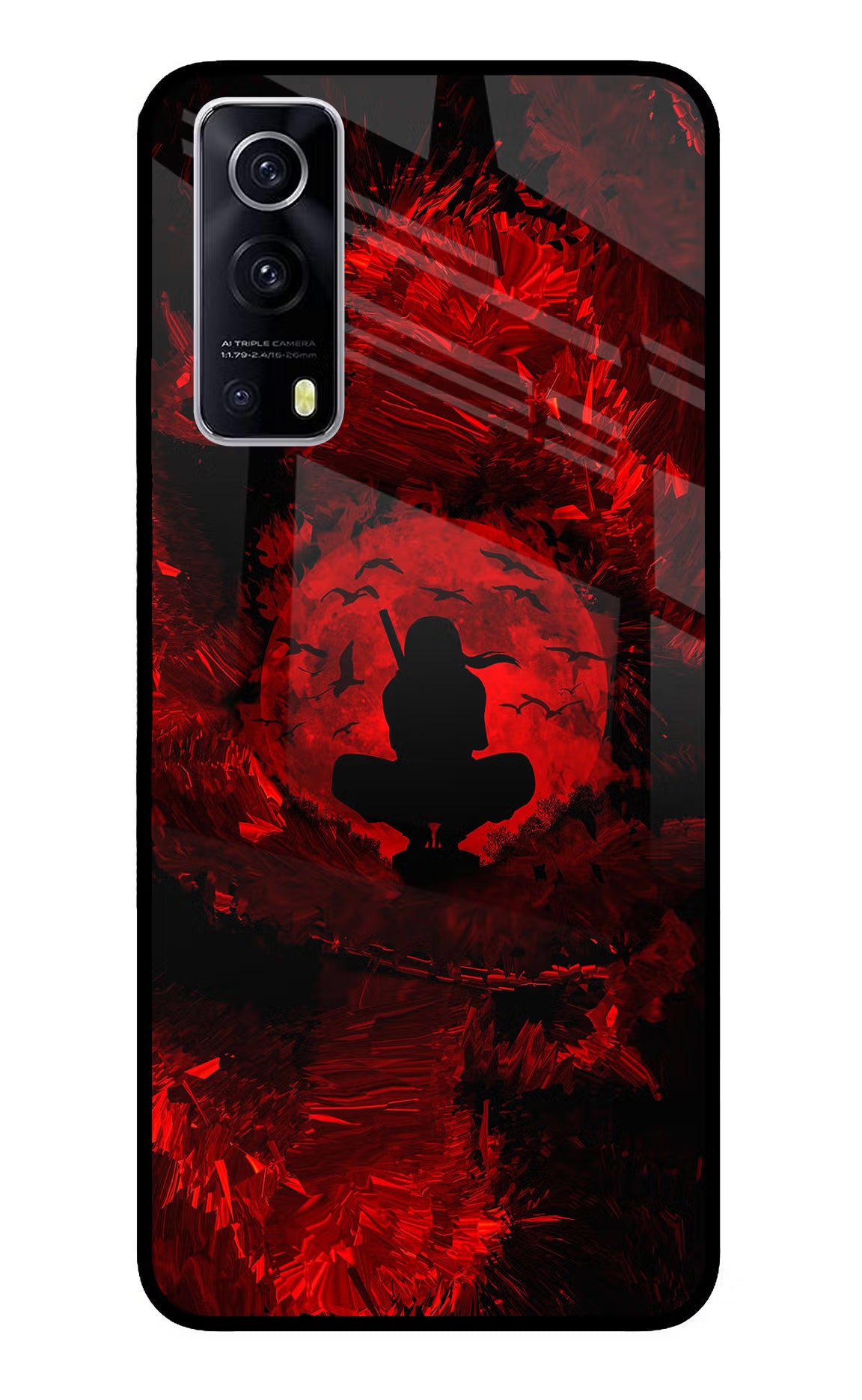 Itachi Uchiha iQOO Z3 5G Glass Case - Itachi Uchiha iQOO Z3 5G Glass Case Itachi Uchiha iQOO Z3 5G Glass Case