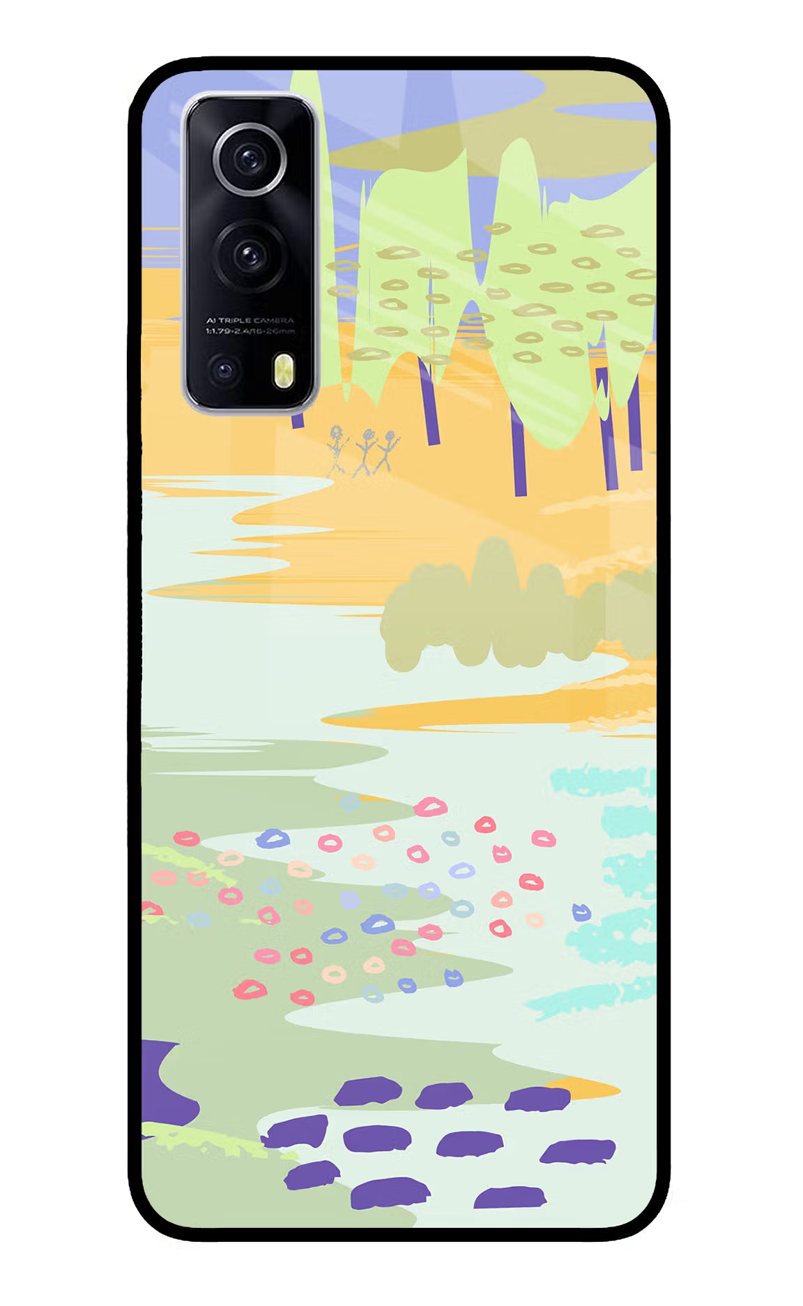 Scenery iQOO Z3 5G Glass Case - Scenery iQOO Z3 5G Glass Case Scenery iQOO Z3 5G Glass Case