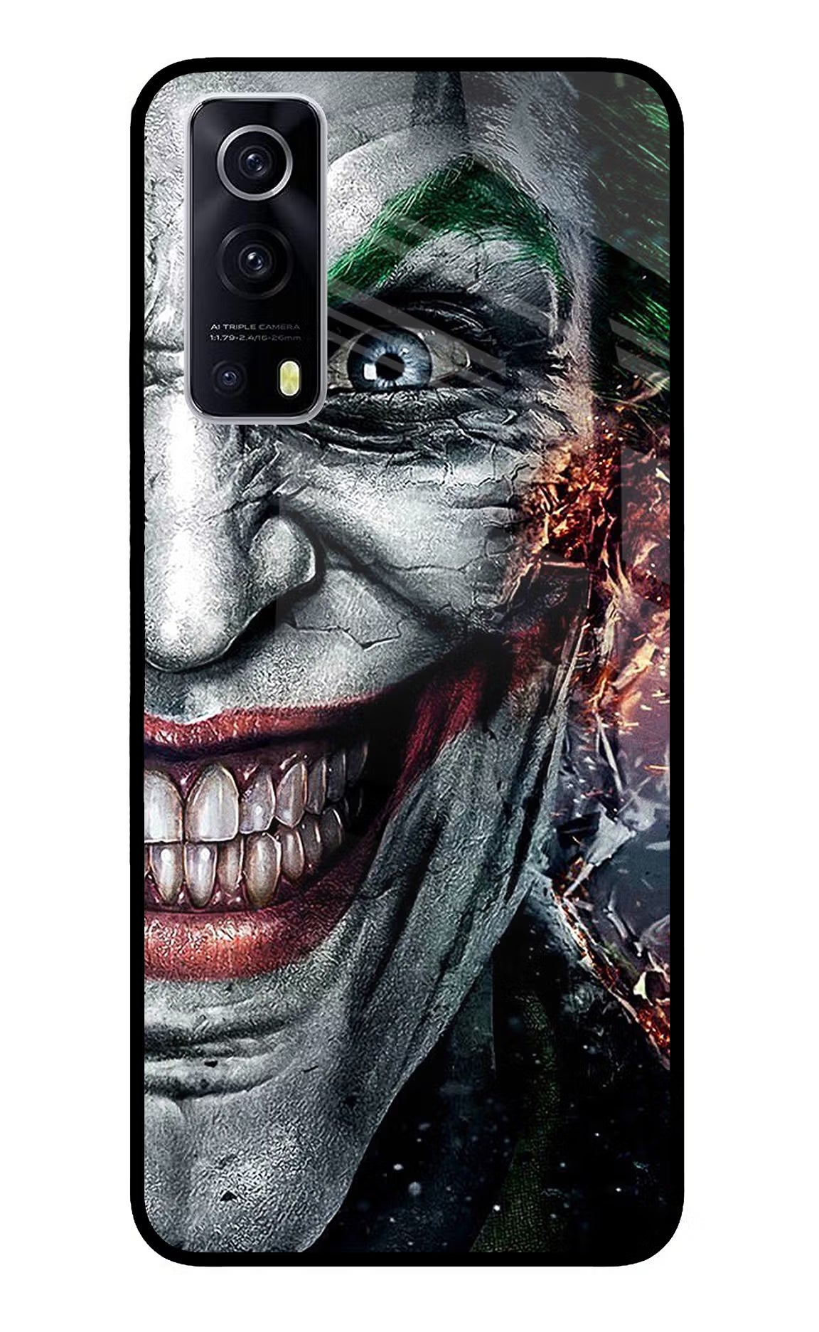 Joker Cam iQOO Z3 5G Glass Case - Joker Cam iQOO Z3 5G Glass Case Joker Cam iQOO Z3 5G Glass Case