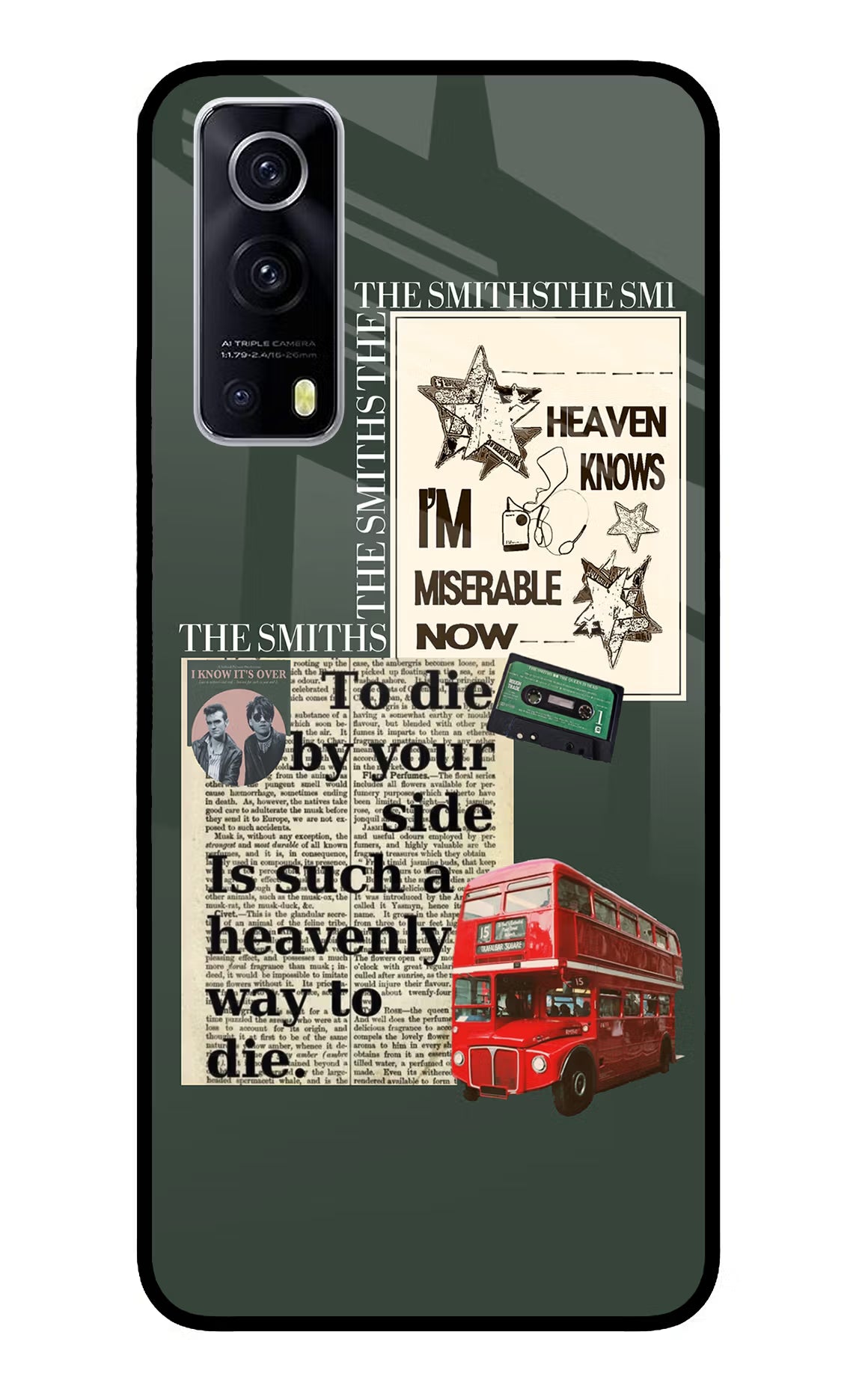 The Smiths iQOO Z3 5G Glass Case - The Smiths iQOO Z3 5G Glass Case The Smiths iQOO Z3 5G Glass Case