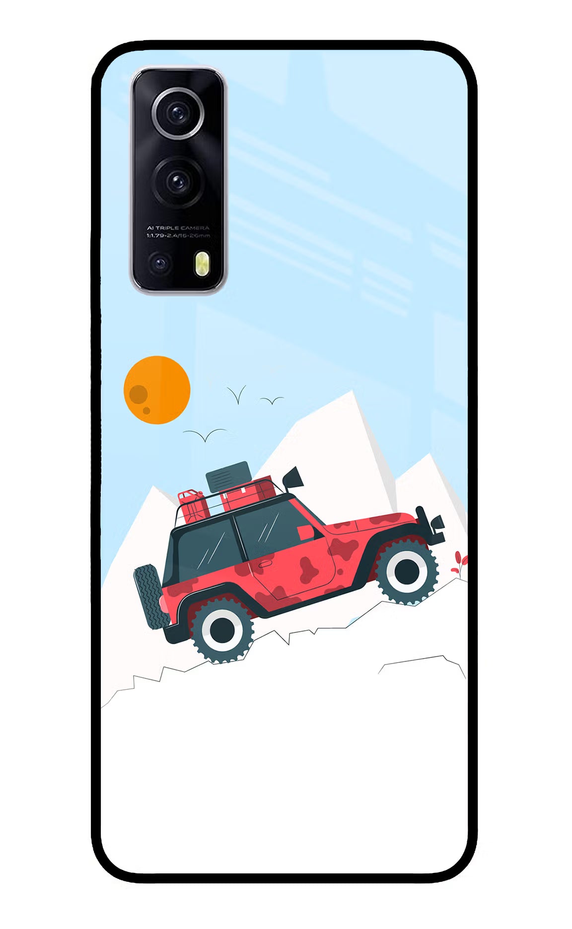 Mountain Trail Beast iQOO Z3 5G Glass Case - Mountain Trail Beast iQOO Z3 5G Glass Case Mountain Trail Beast iQOO Z3 5G Glass Case