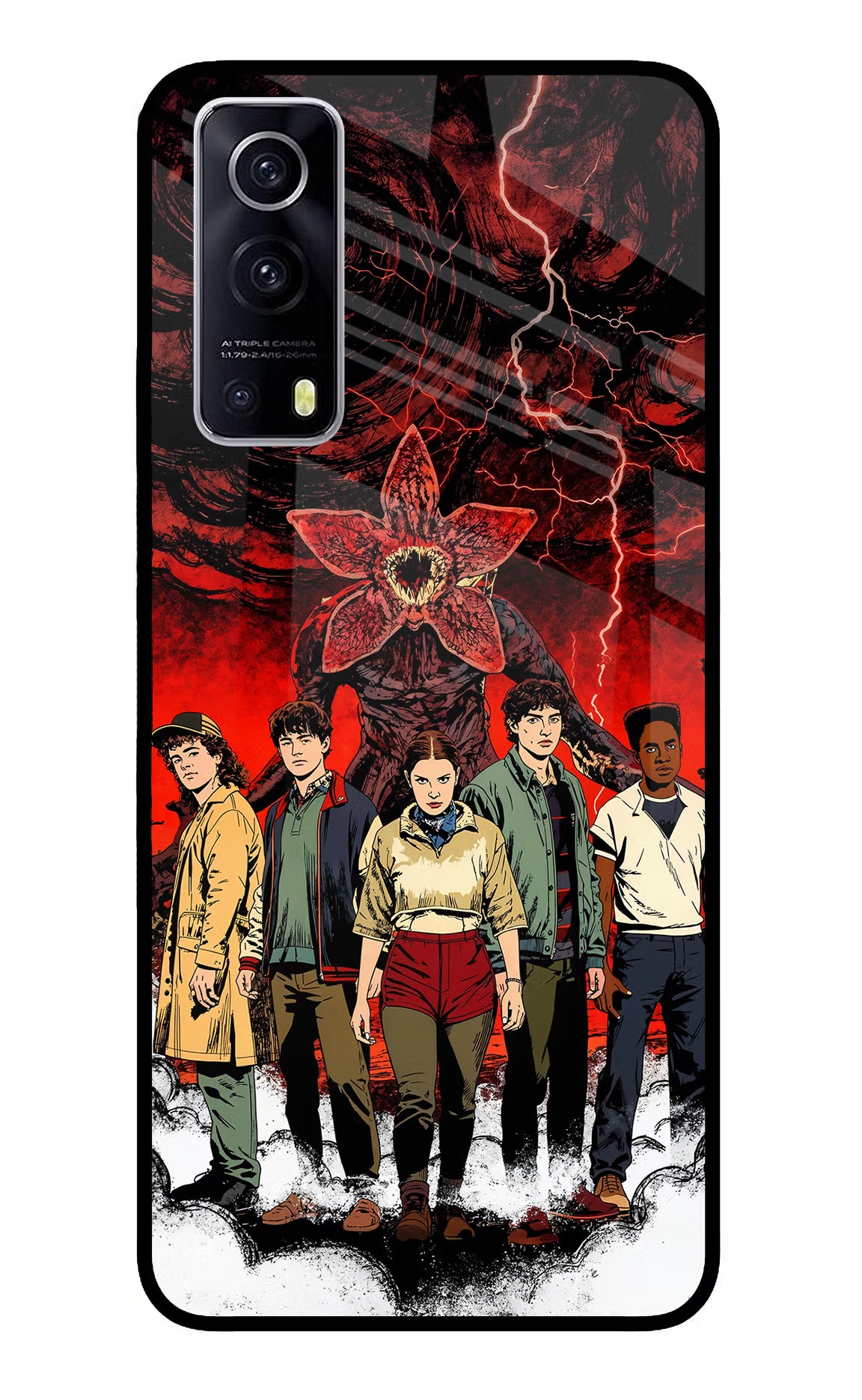 Ordinary Things Characters iQOO Z3 5G Glass Case - Ordinary Things Characters iQOO Z3 5G Glass Case Ordinary Things Characters iQOO Z3 5G Glass Case