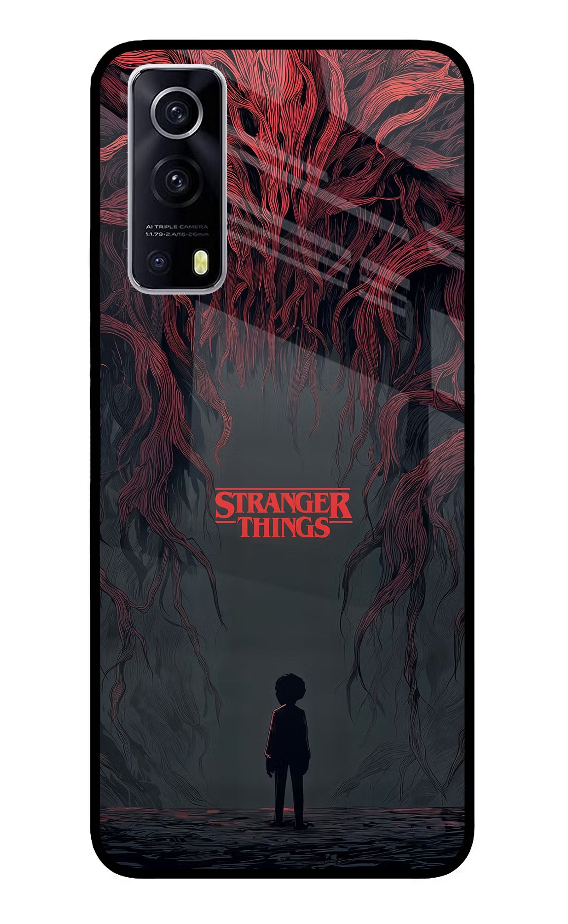 Ordinary Things Dark Side iQOO Z3 5G Back Cover - Ordinary Things Dark Side iQOO Z3 5G Glass Case Back Cover by Casekaro Ordinary Things Dark Side iQOO Z3 5G Glass Case Back Cover by Casekaro