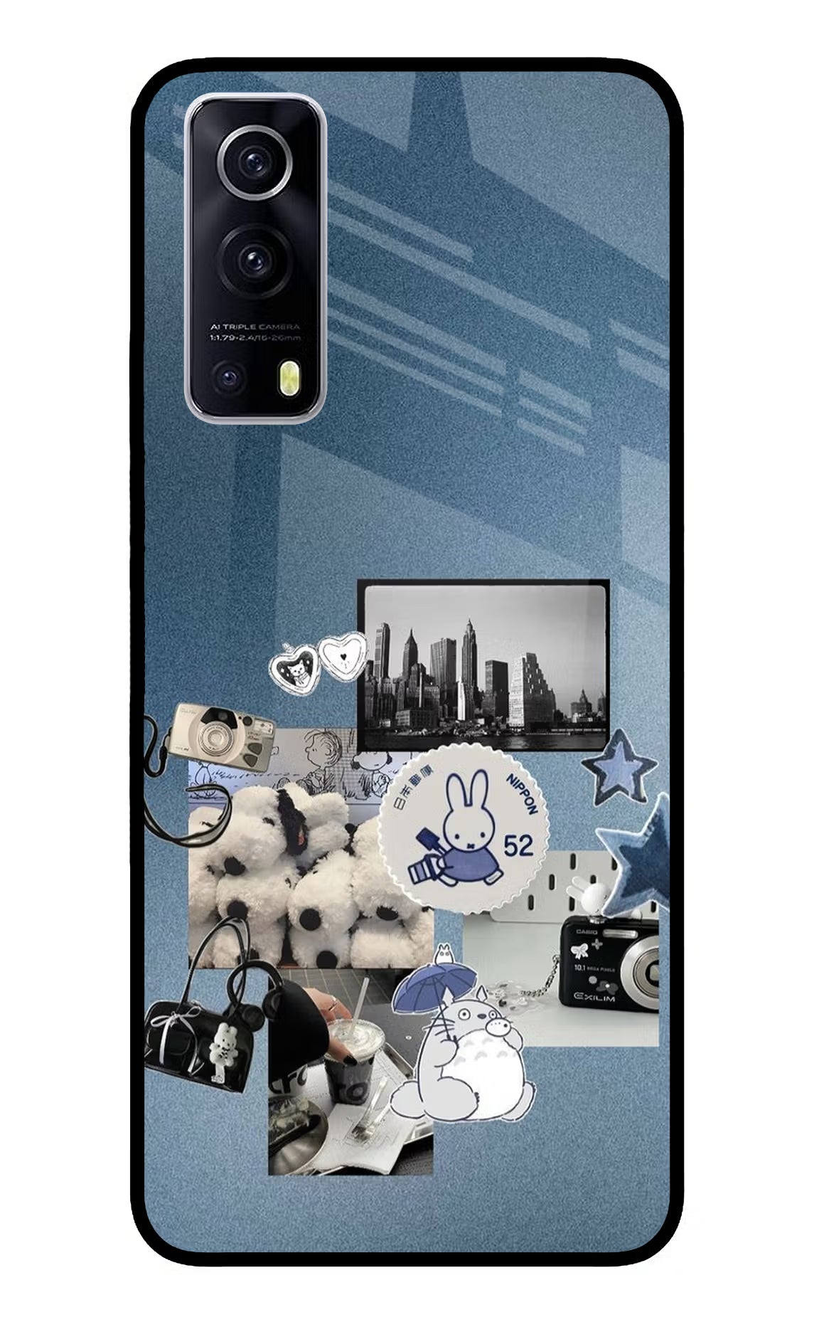 Miffy iQOO Z3 5G Glass Case - Miffy iQOO Z3 5G Glass Case Miffy iQOO Z3 5G Glass Case