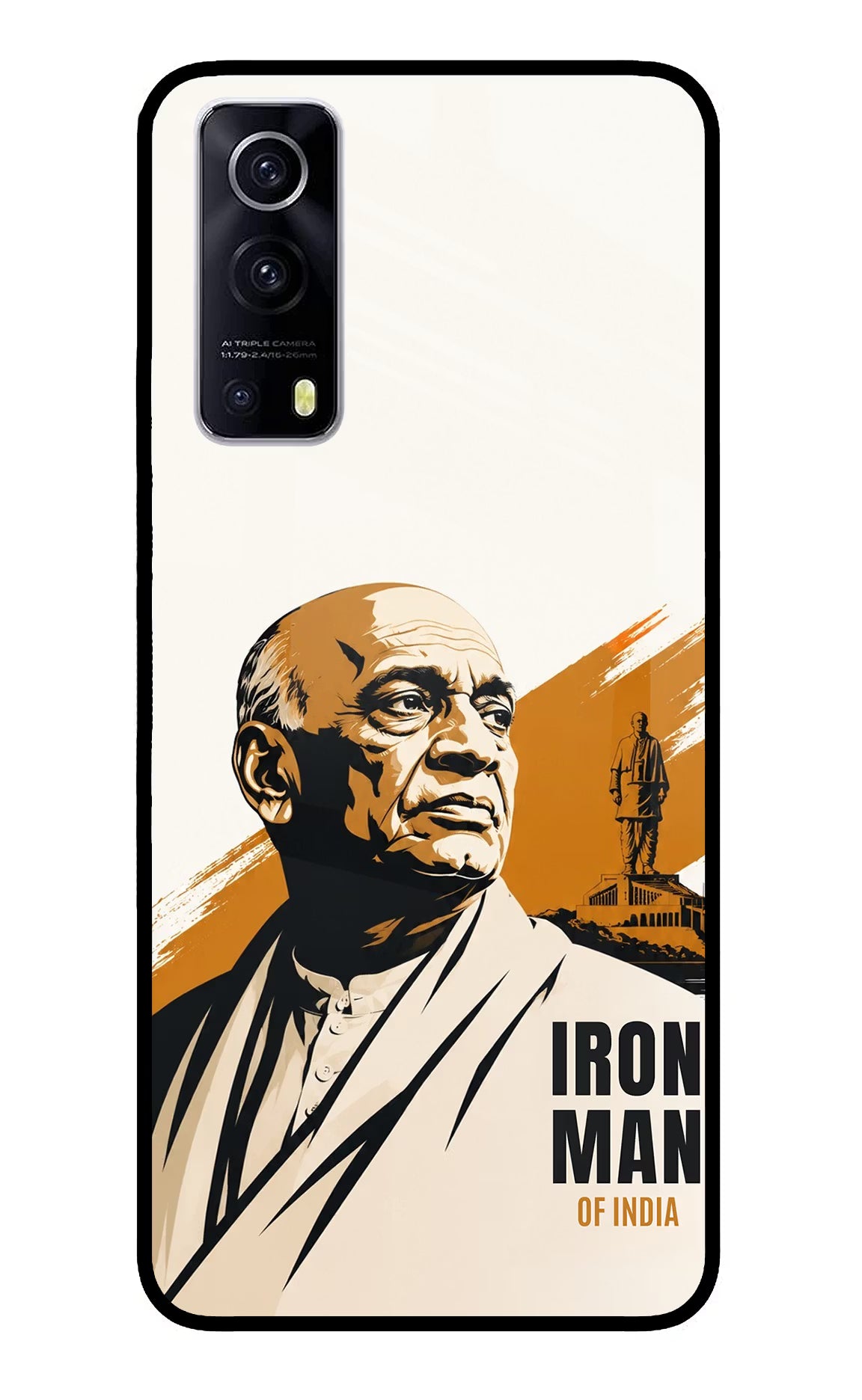 Chandrashekhar Azad Fearless iQOO Z3 5G Glass Case - Chandrashekhar Azad Fearless iQOO Z3 5G Glass Case Chandrashekhar Azad Fearless iQOO Z3 5G Glass Case